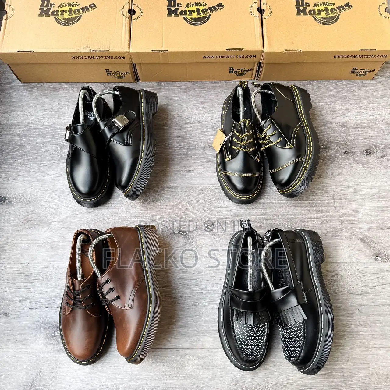 Original Dr Martens Leather Loafers Shoes