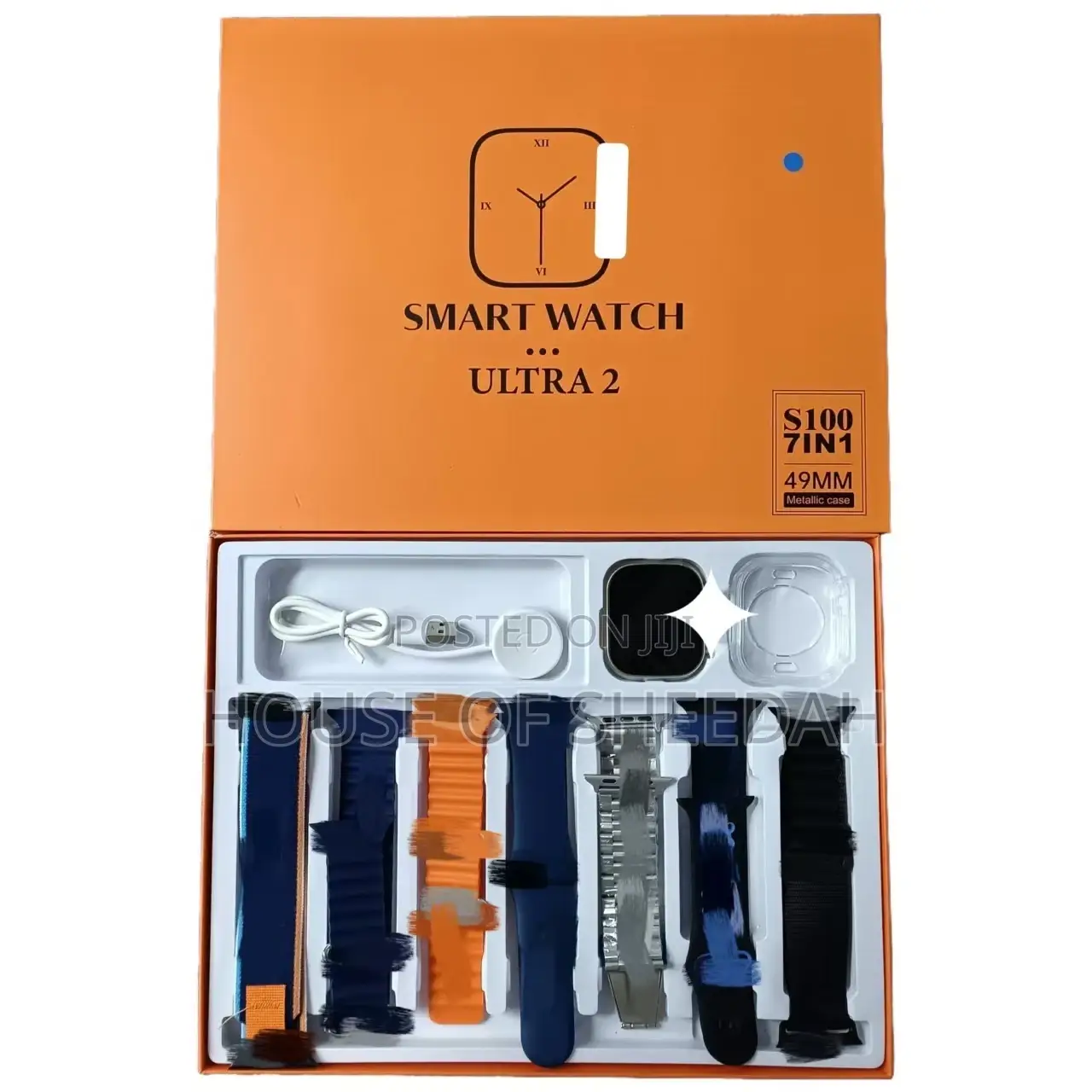 Ultra Classy New Ultra 7 In 1 Straps Smartwatch/Smart Watch