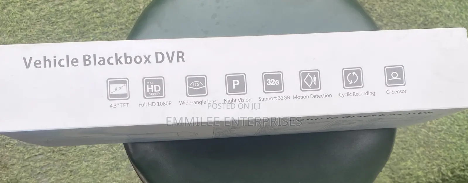 Vehicle Rearview Mirror Dual Channel Recorder DVR CAMERA