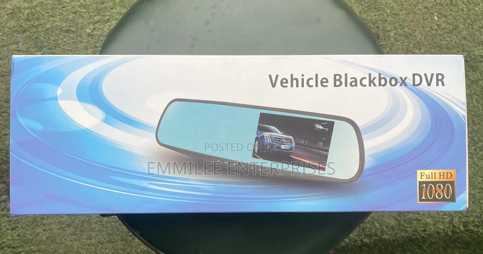 Vehicle Rearview Mirror Dual Channel Recorder DVR CAMERA