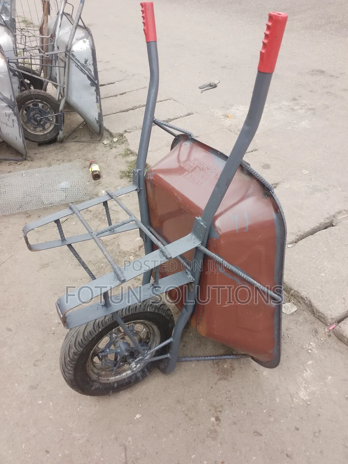 Concrete Wheel Barrow