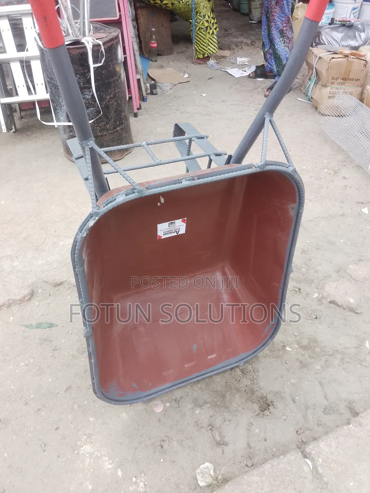 Concrete Wheel Barrow