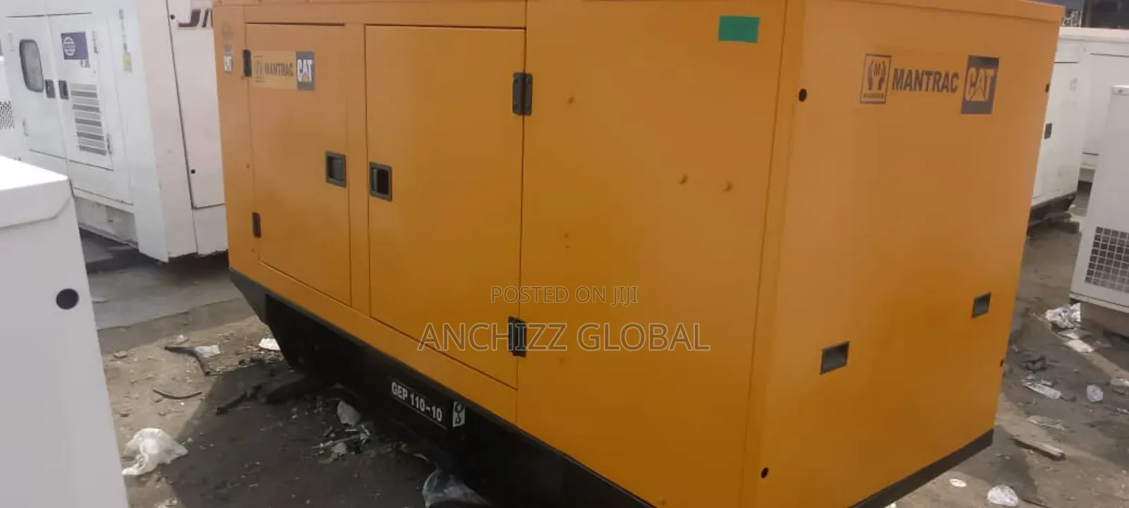 Perkins Mantrac Cat 110kva Generator