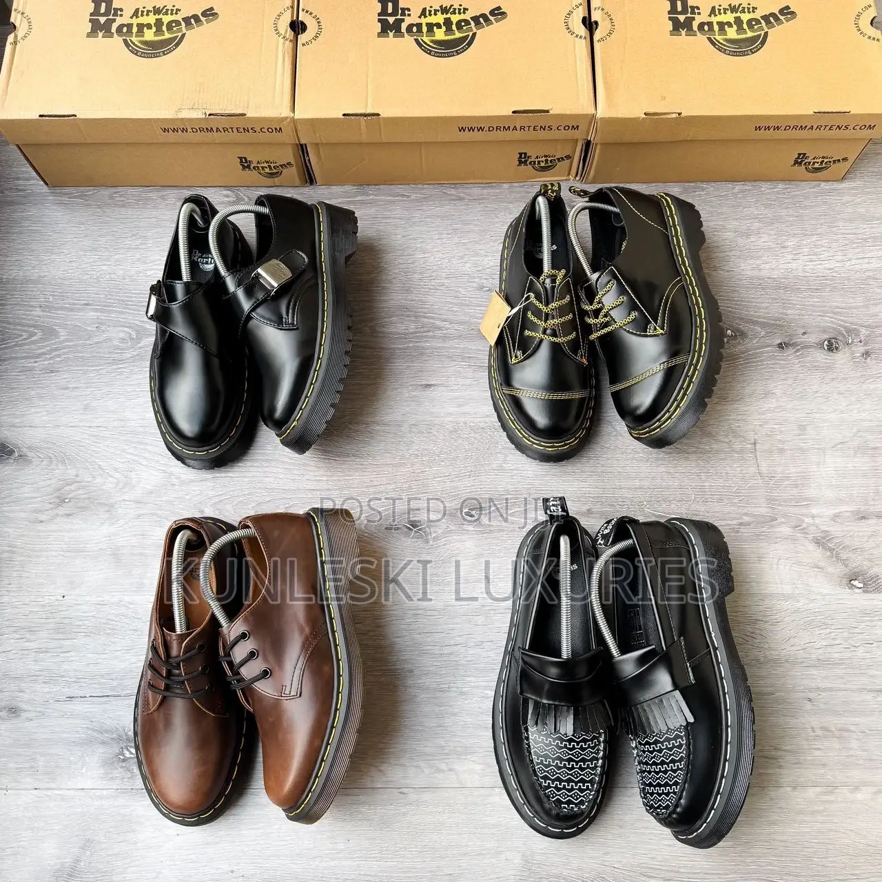Original Dr Martens Leather Shoes Collection