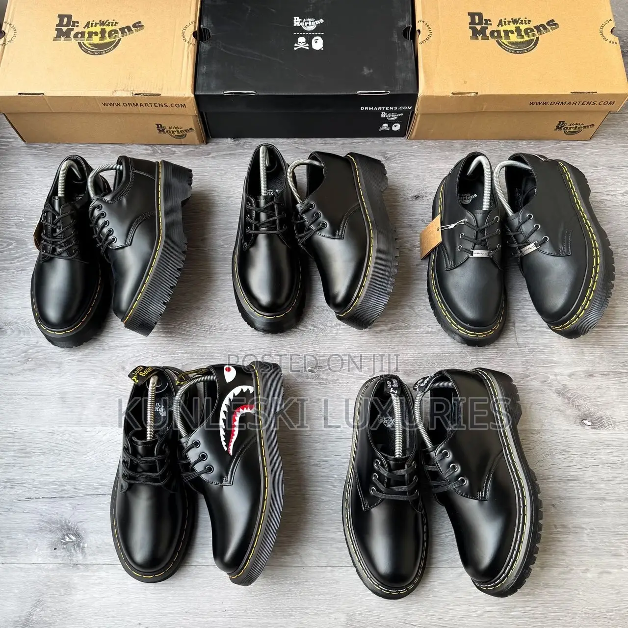 Original Dr Martens Leather Shoes Collection