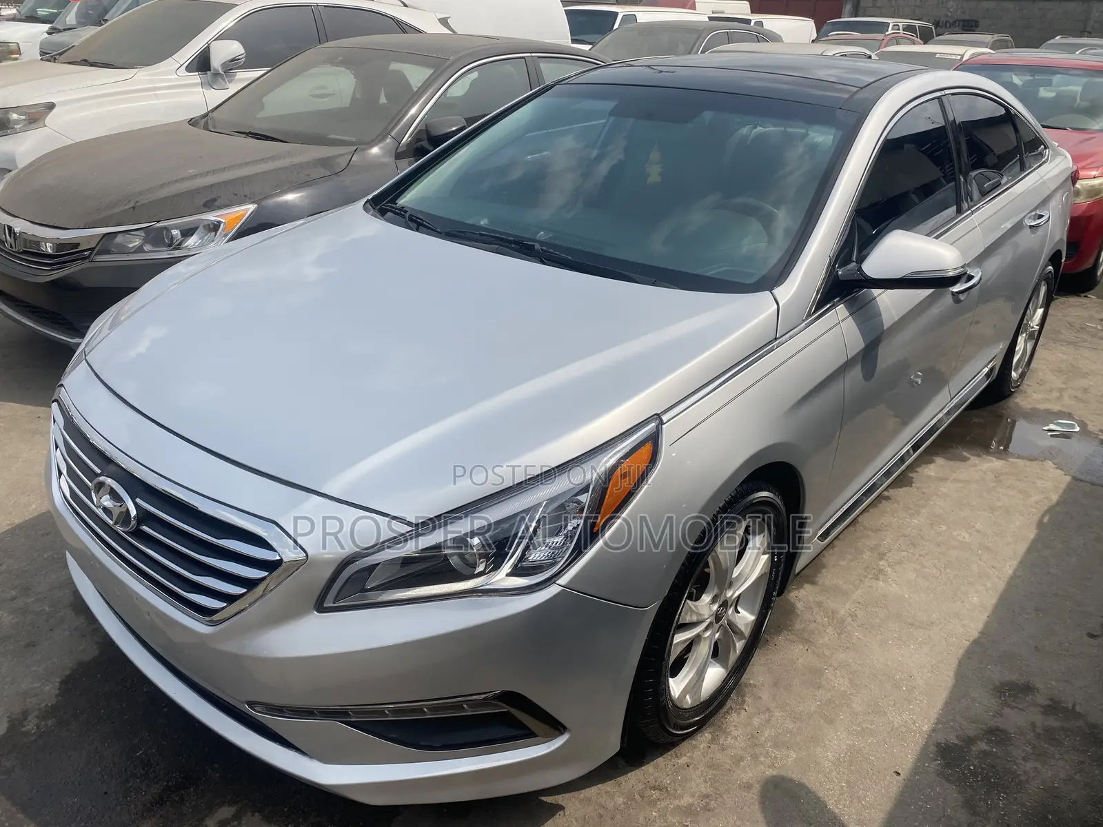 Hyundai Sonata 2015 Silver
