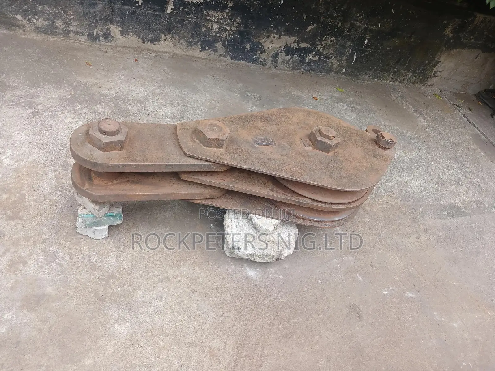Ansel Jones SWL 38ton 2-Sheaves Crane Hook Block