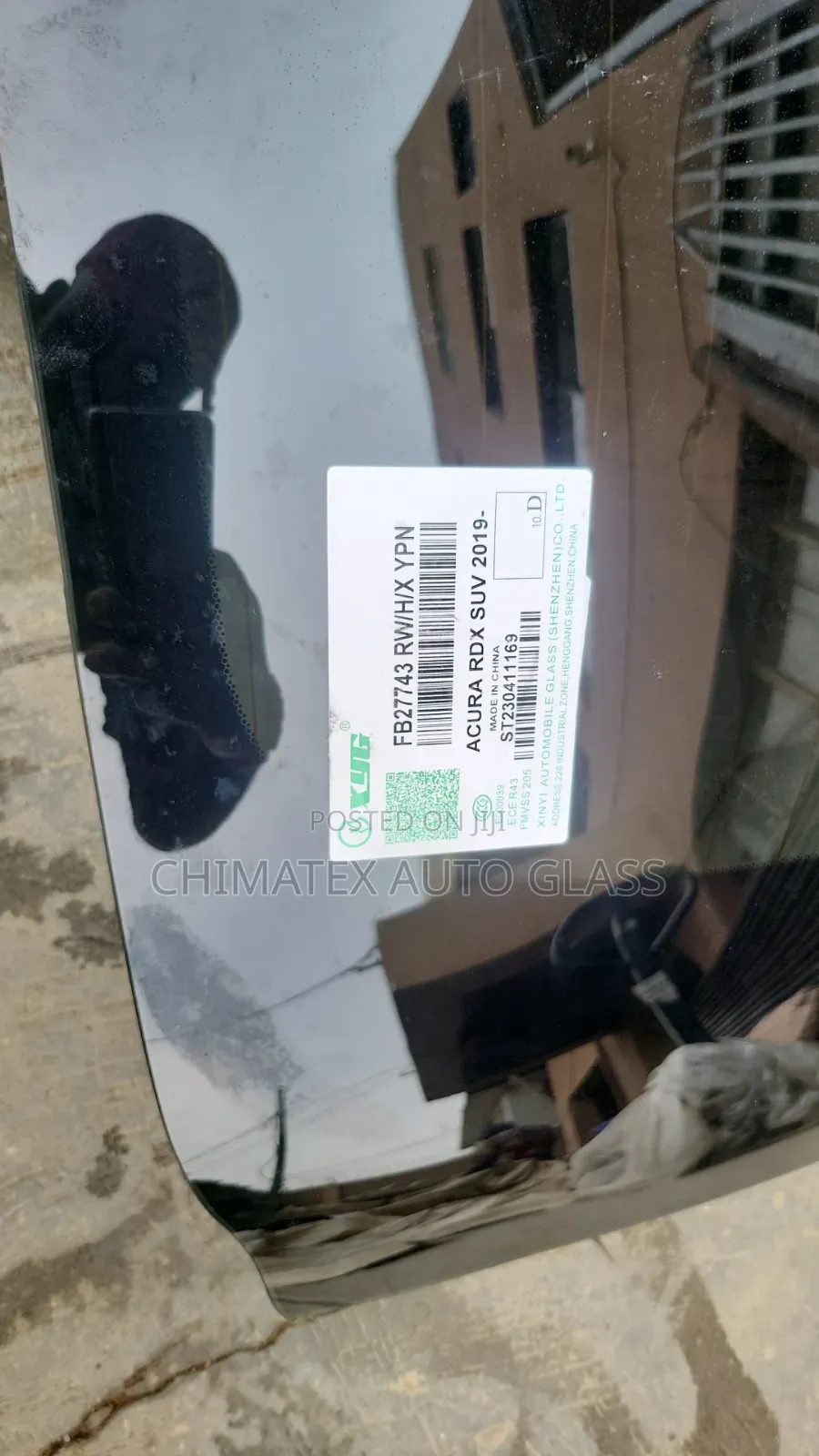 Acura RDX 2022 Back Glass Available We Deliver and Install