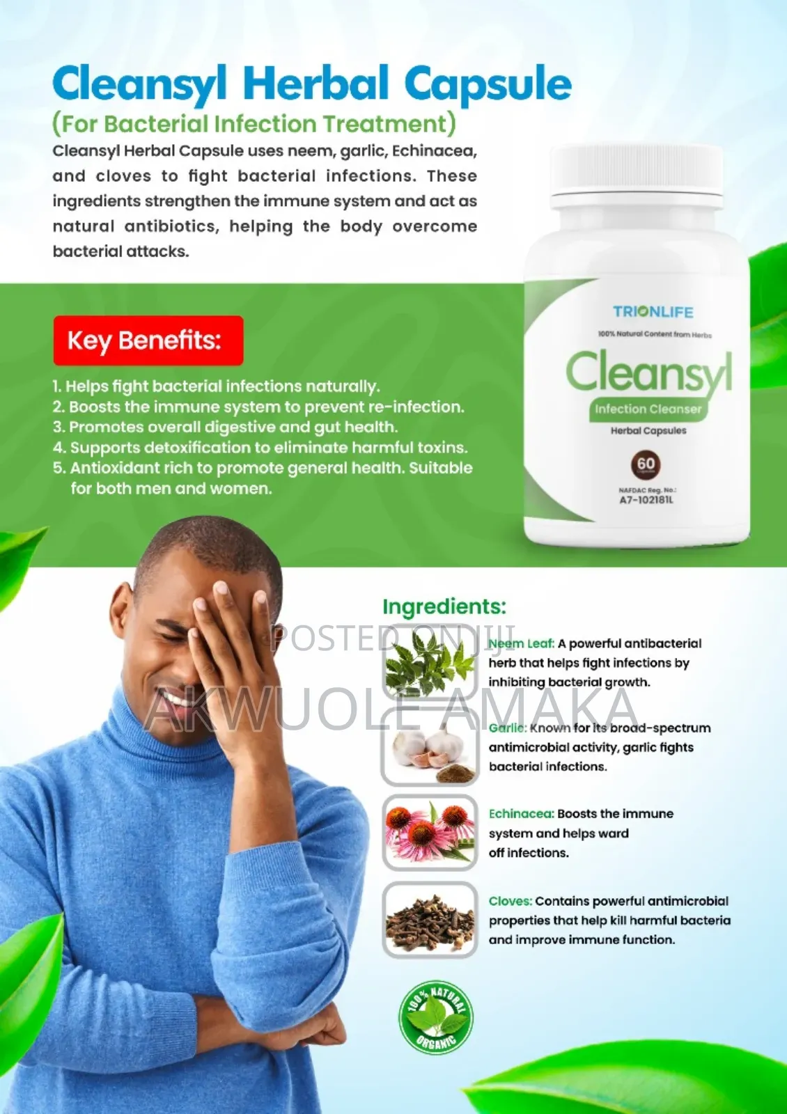 Cleansyl Herbal Capsules
