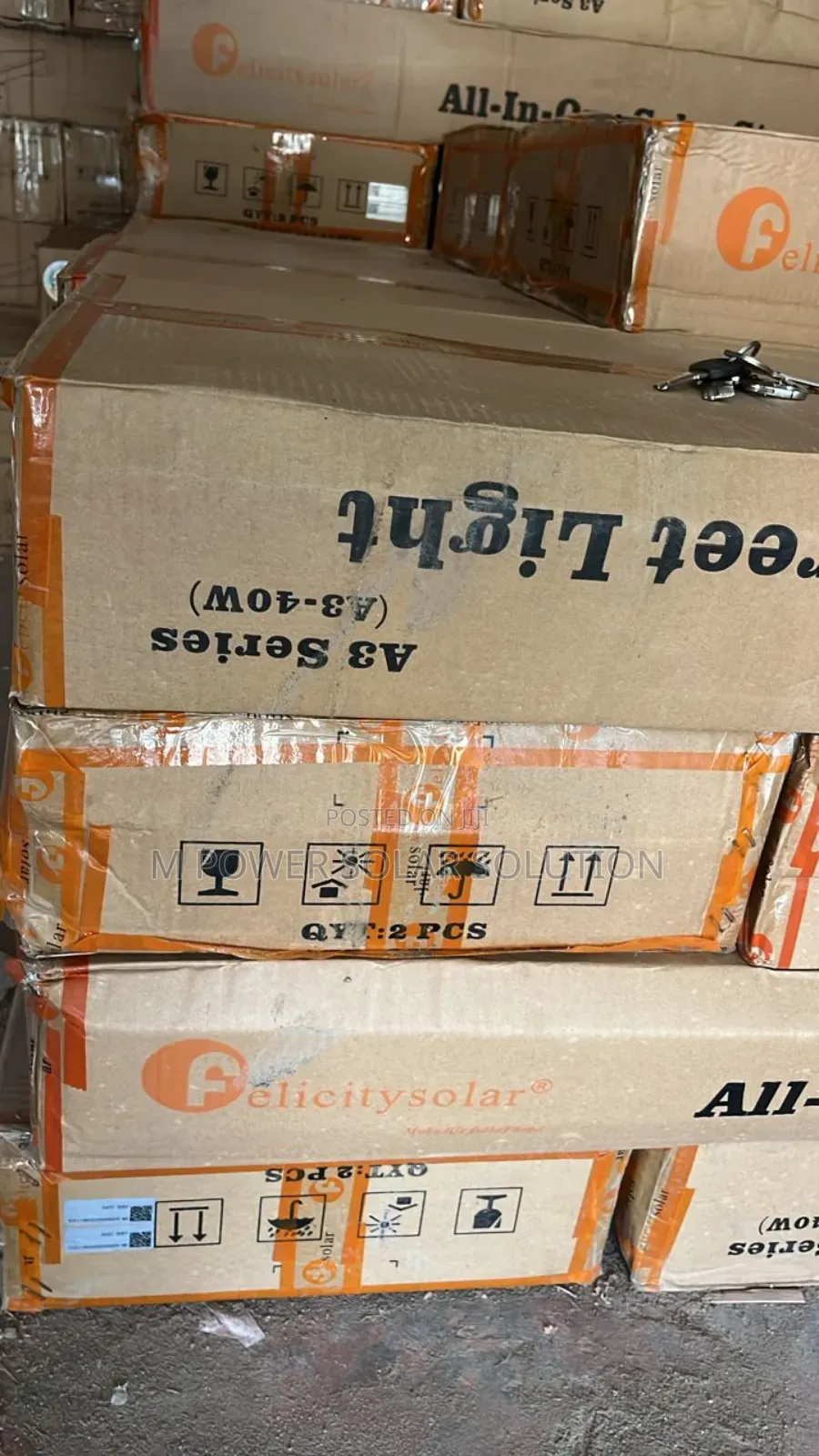 40w A3 Felicity Solar Street Light
