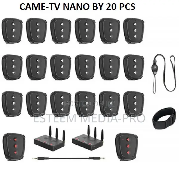 CAME-TV Nano, A Digital Wireless Intercom Pod - NANO 20PCS