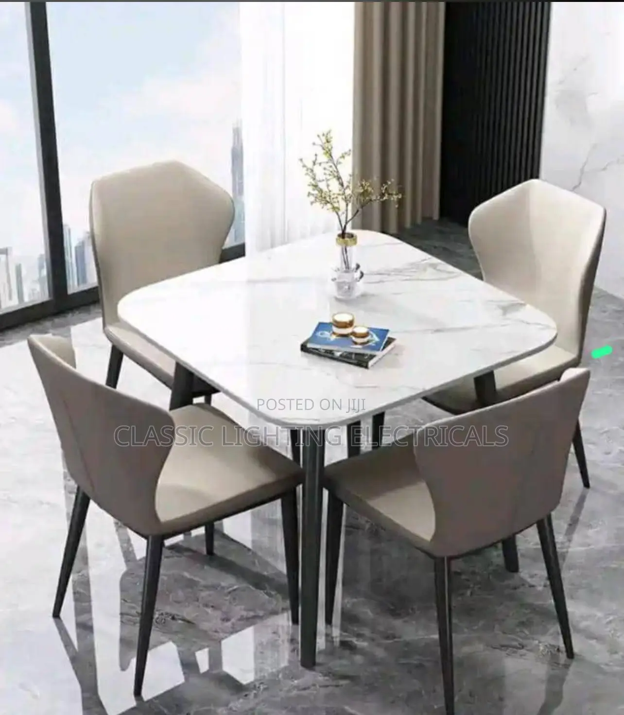 White Dining Table Luxury Nordic Vintage Organiser Dining