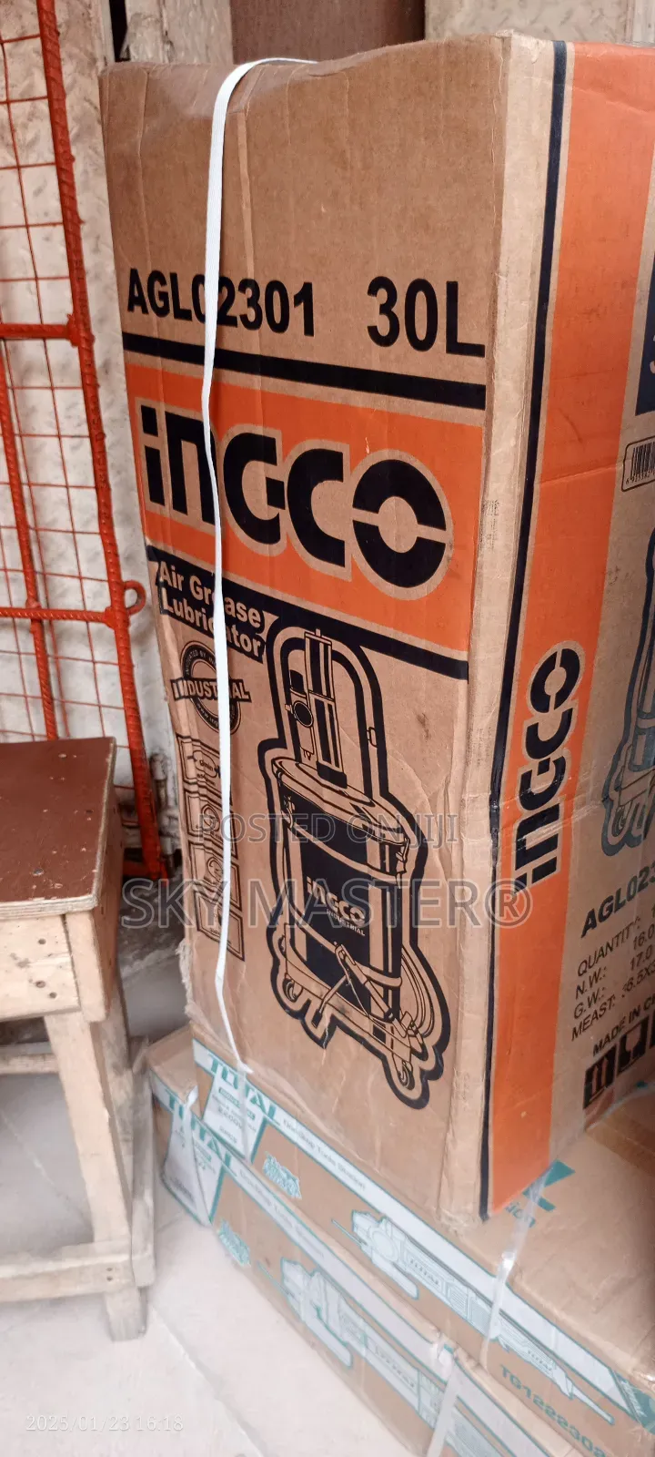 Ingco Air Grease Bucket