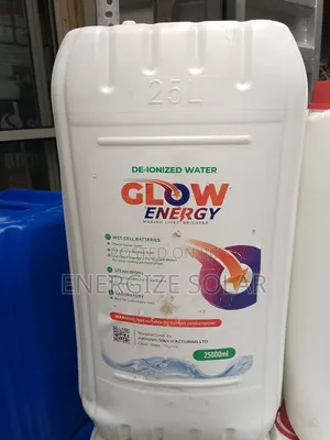 25 Litres Glow Energy Di-Ionzed Water