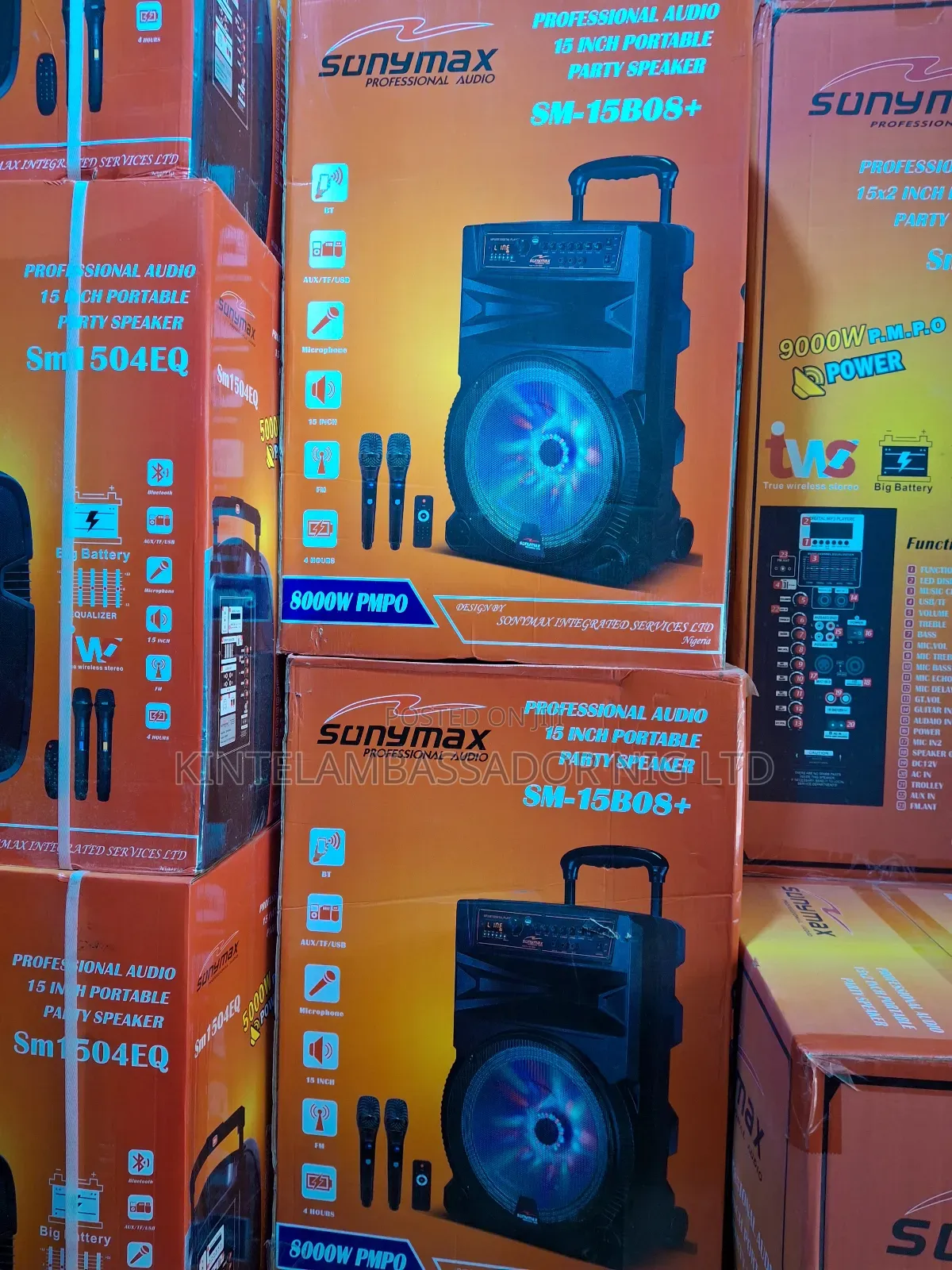 Sunnymas Public Address System 8000W