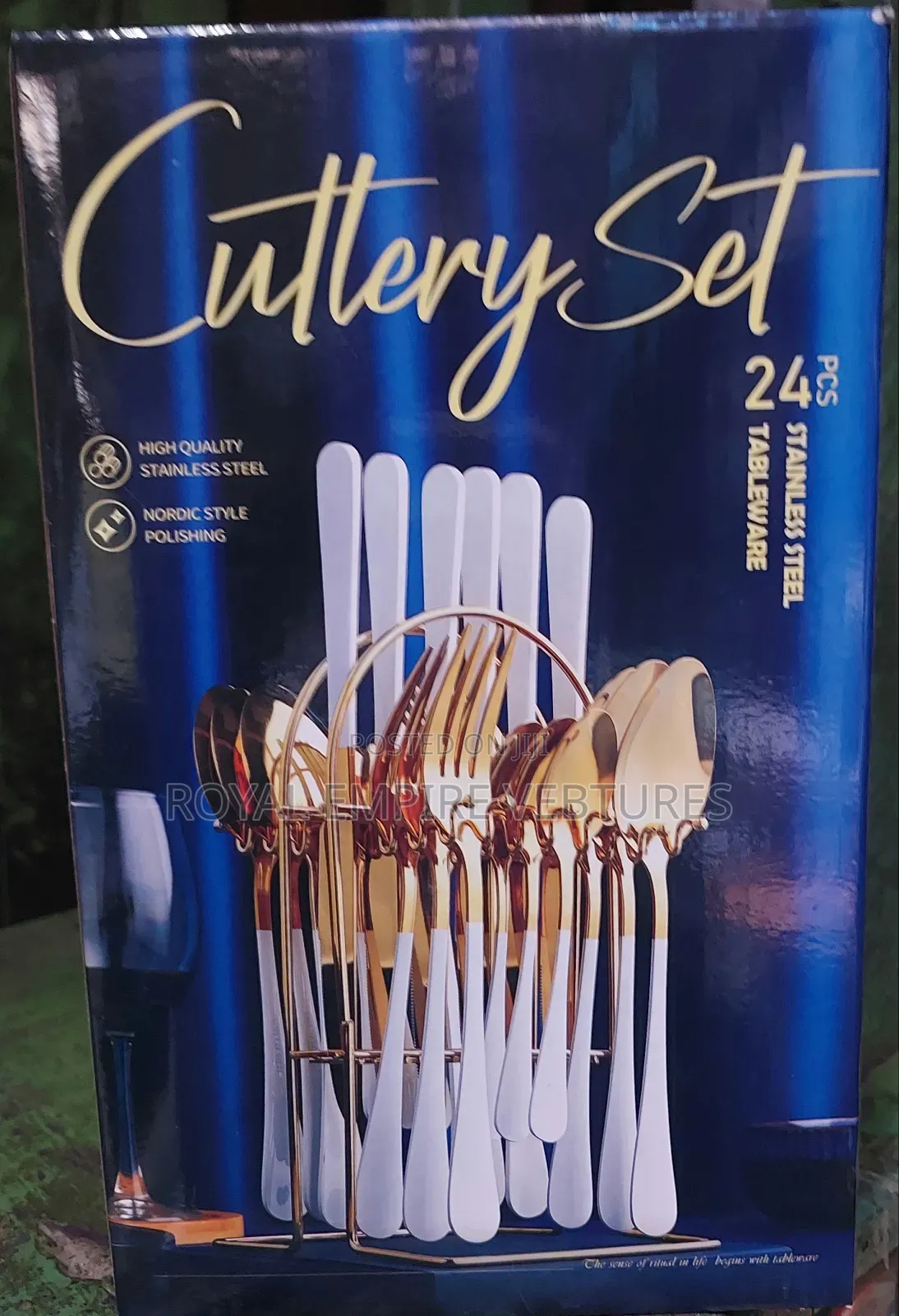 24pcs High Quality Cutlery Set