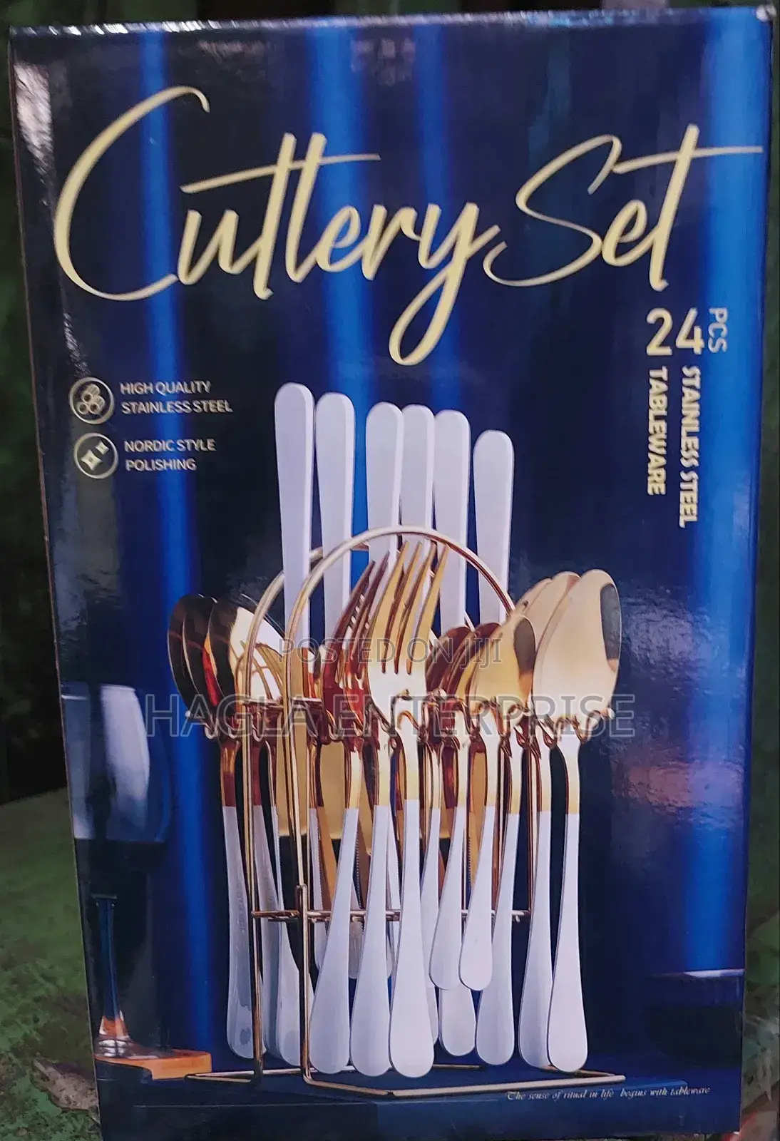 24pcs High Quality Cutlery Set