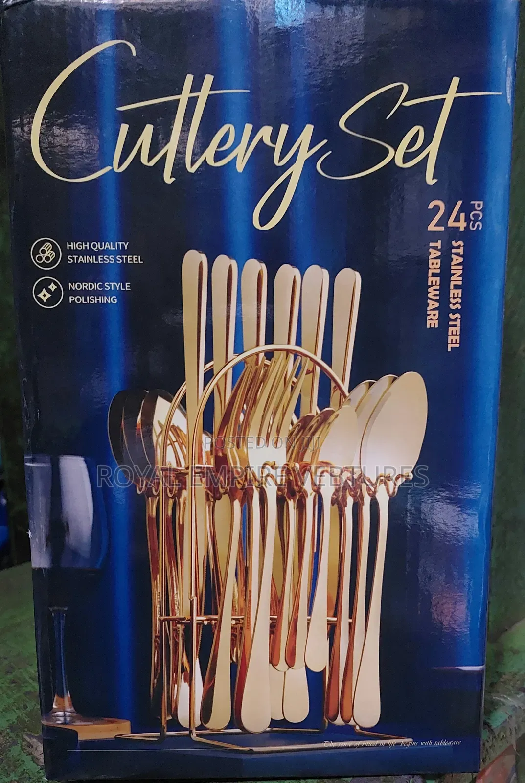 24pcs High Quality Cutlery Set