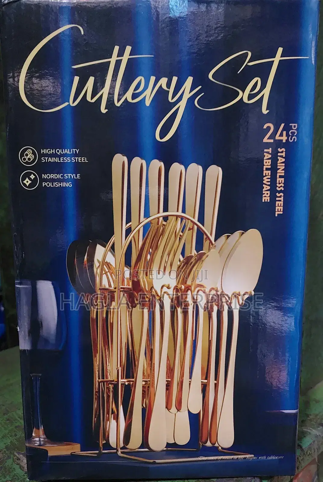 24pcs High Quality Cutlery Set