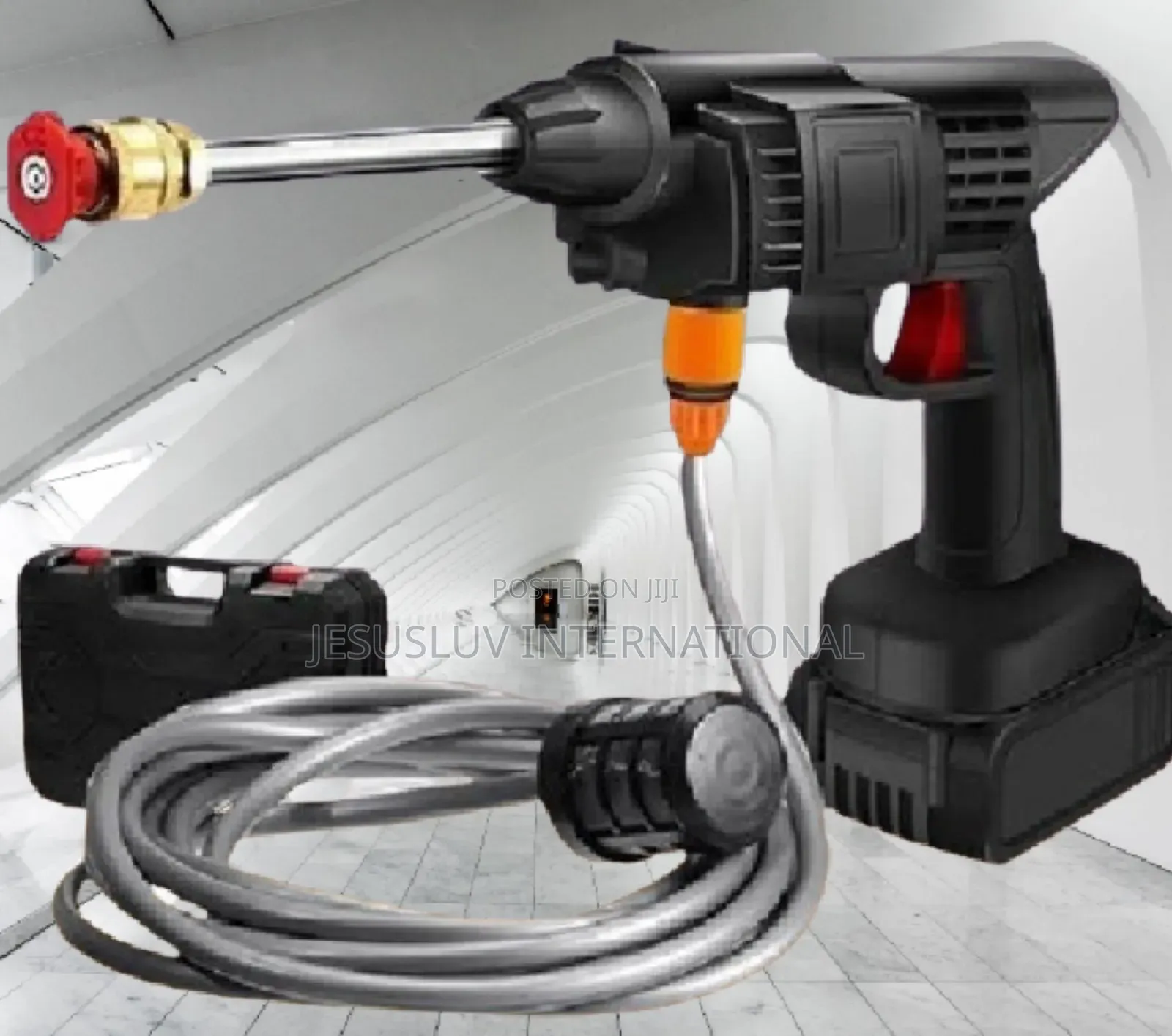 Rechargeable Cordless Pressure Washer With 2 Batteries 48V