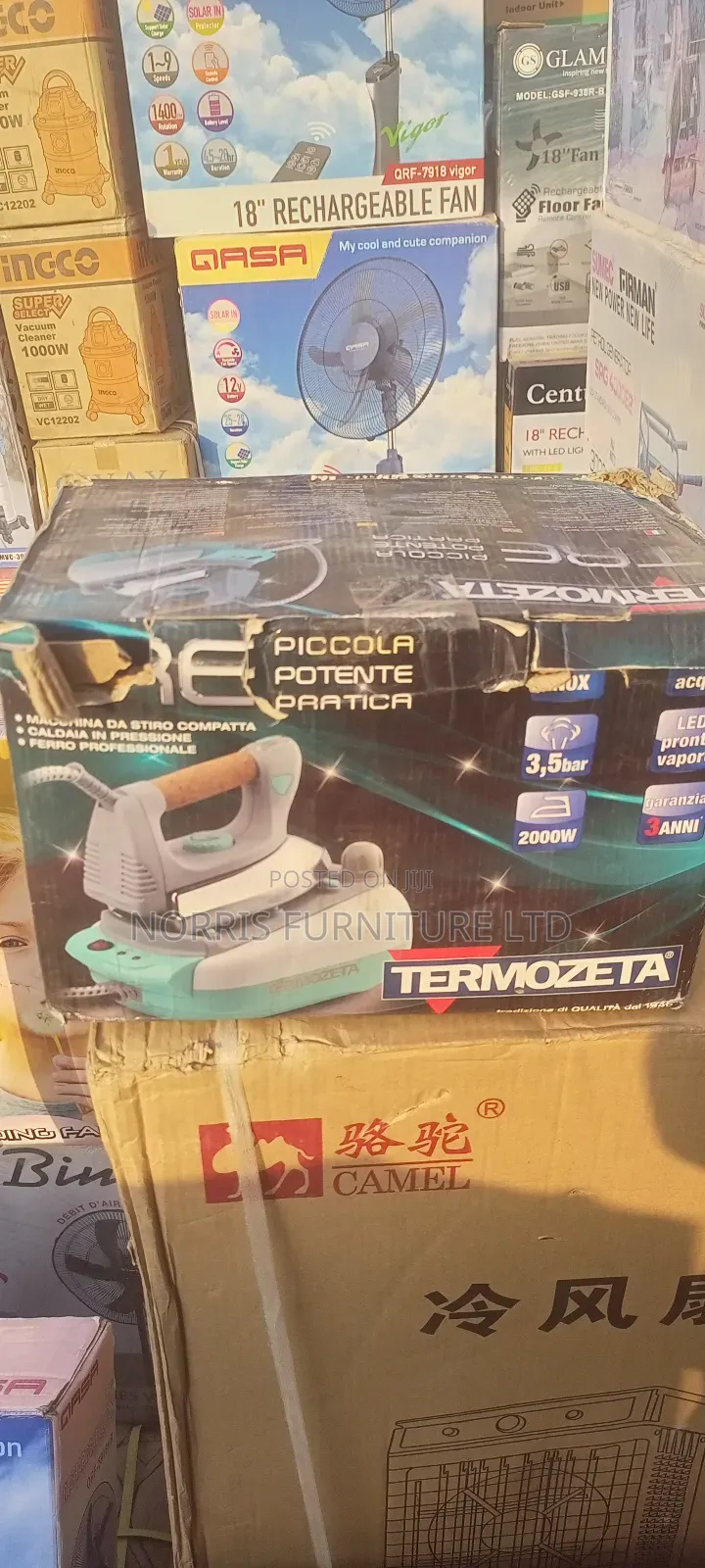 Termozeta Industrial Iron With Tank