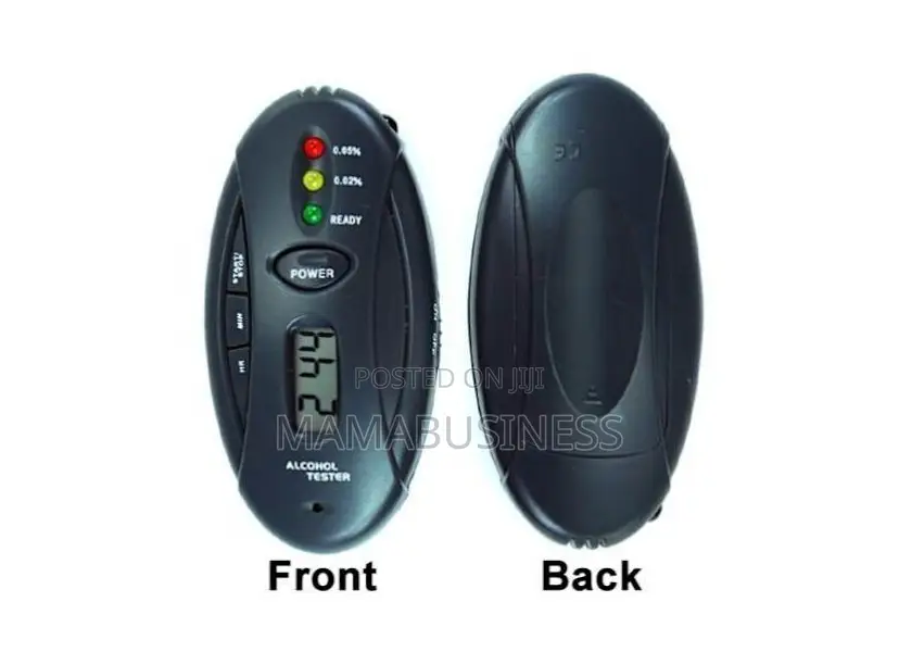 Keychain Led Alcohol Tester With Timer and Flashlight