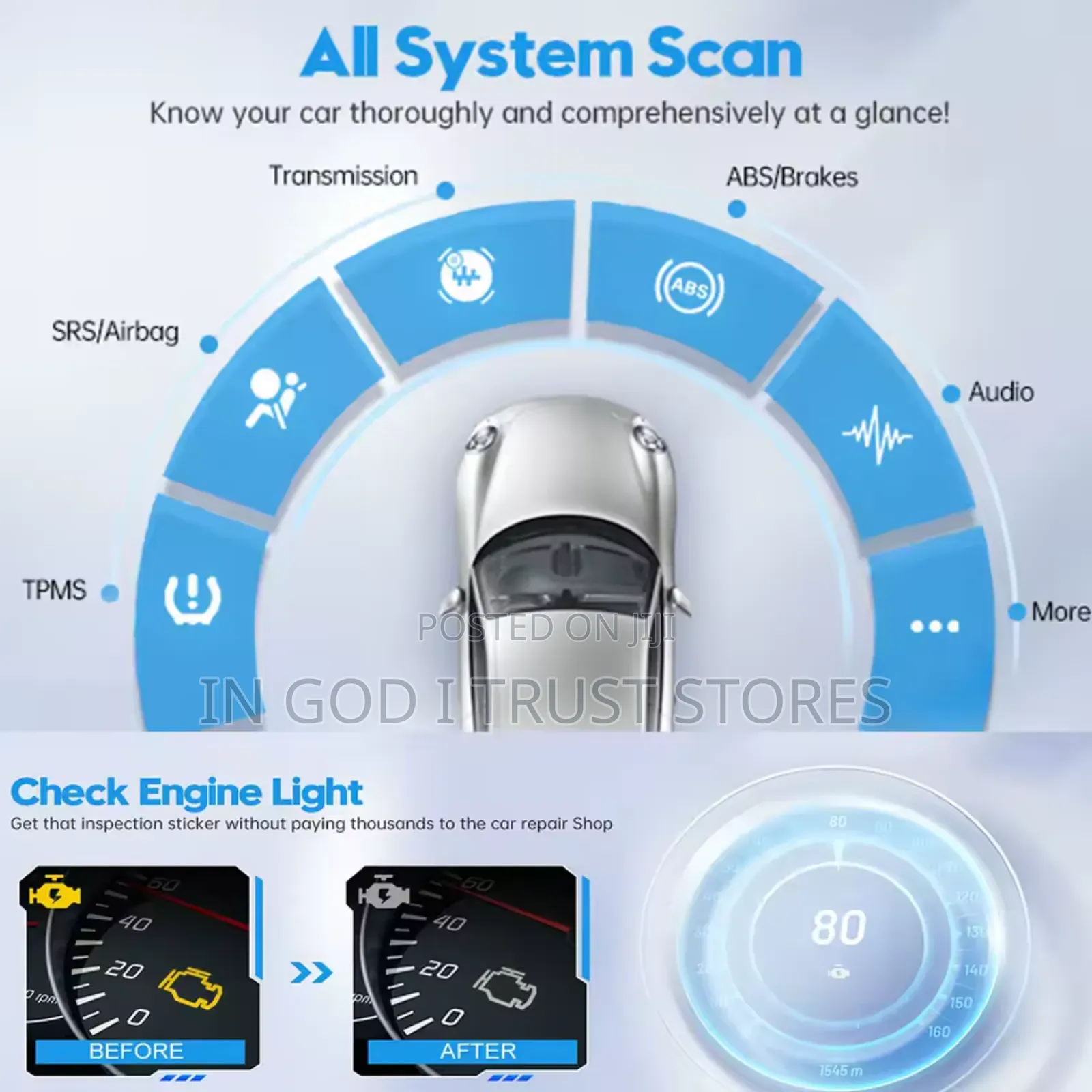 XTOOL Advancer Ad20pro All System Diagnostic Reader