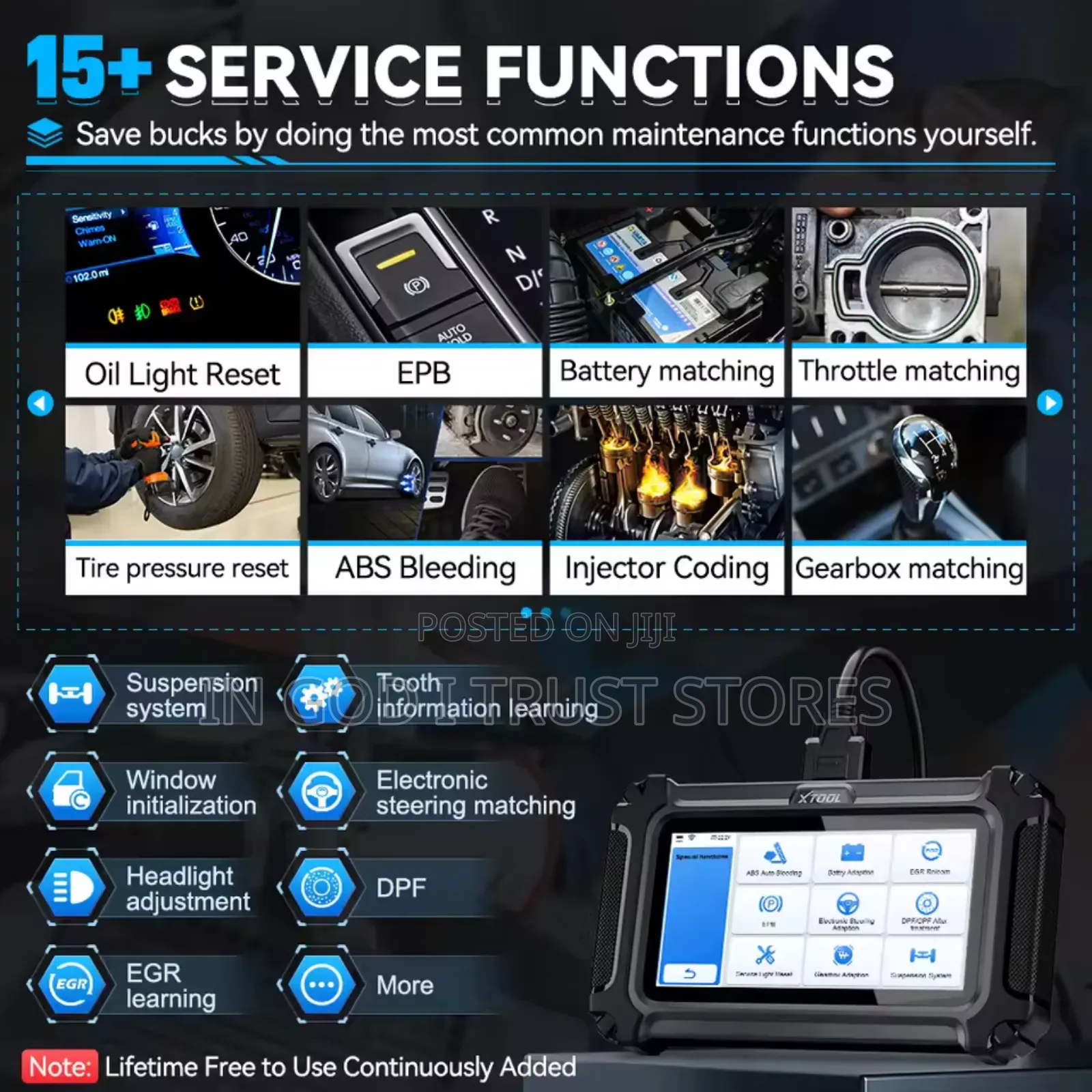 XTOOL D5S Car Diagnostic Tool Scanner
