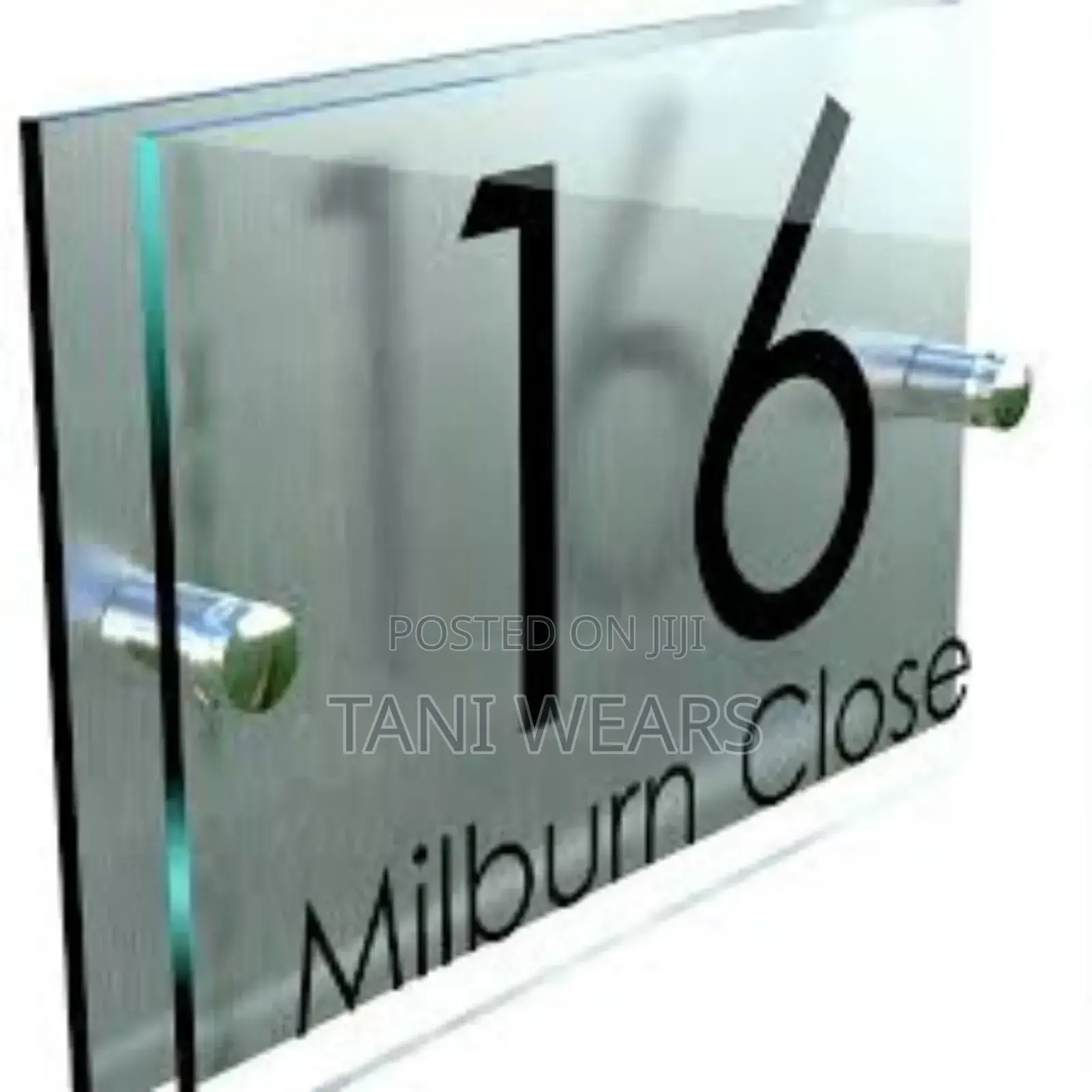 Street and House Number Signage