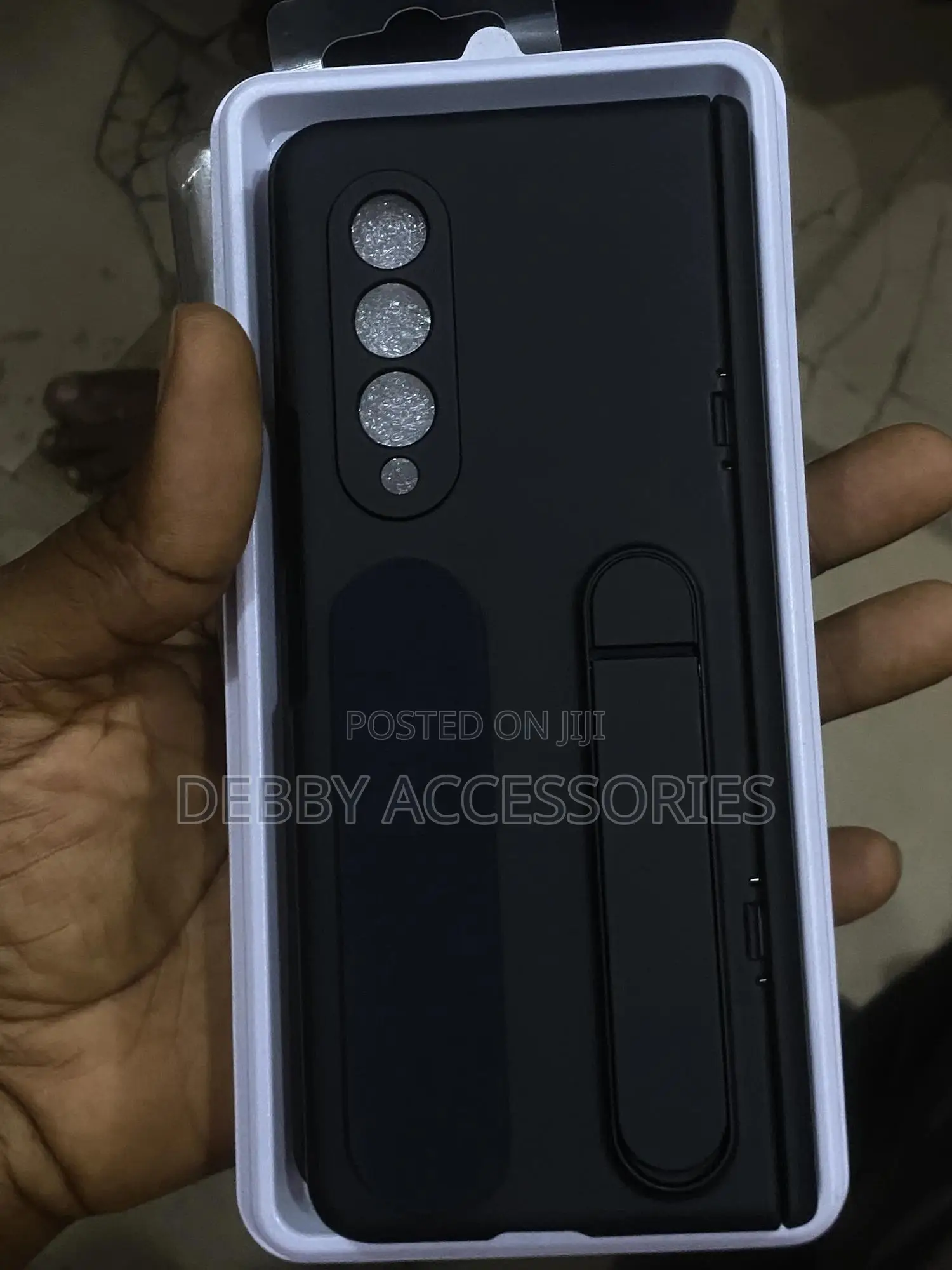 Soft Silicone Case With Stand for Samsung Galaxy Fold3/4/5/6