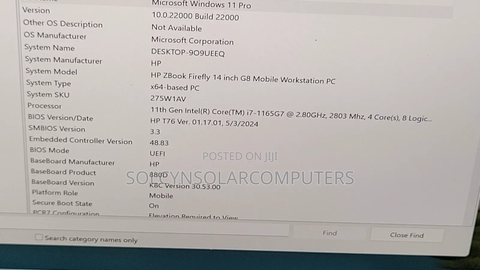 Laptop HP ZBook Firefly G8 32GB Intel Core I7 SSD 512GB