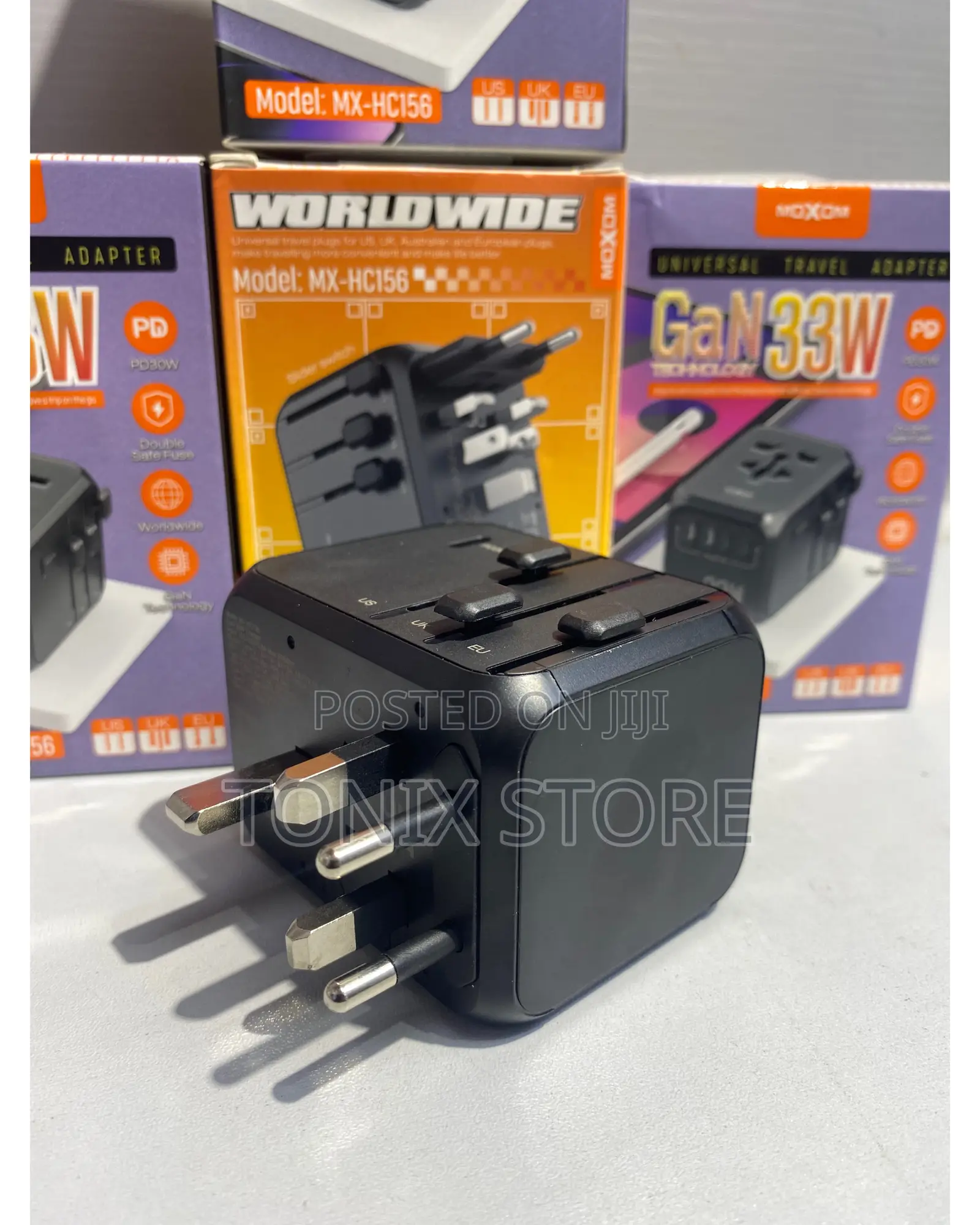 Worldwide Super Fast Travel Adapter With Type C Port