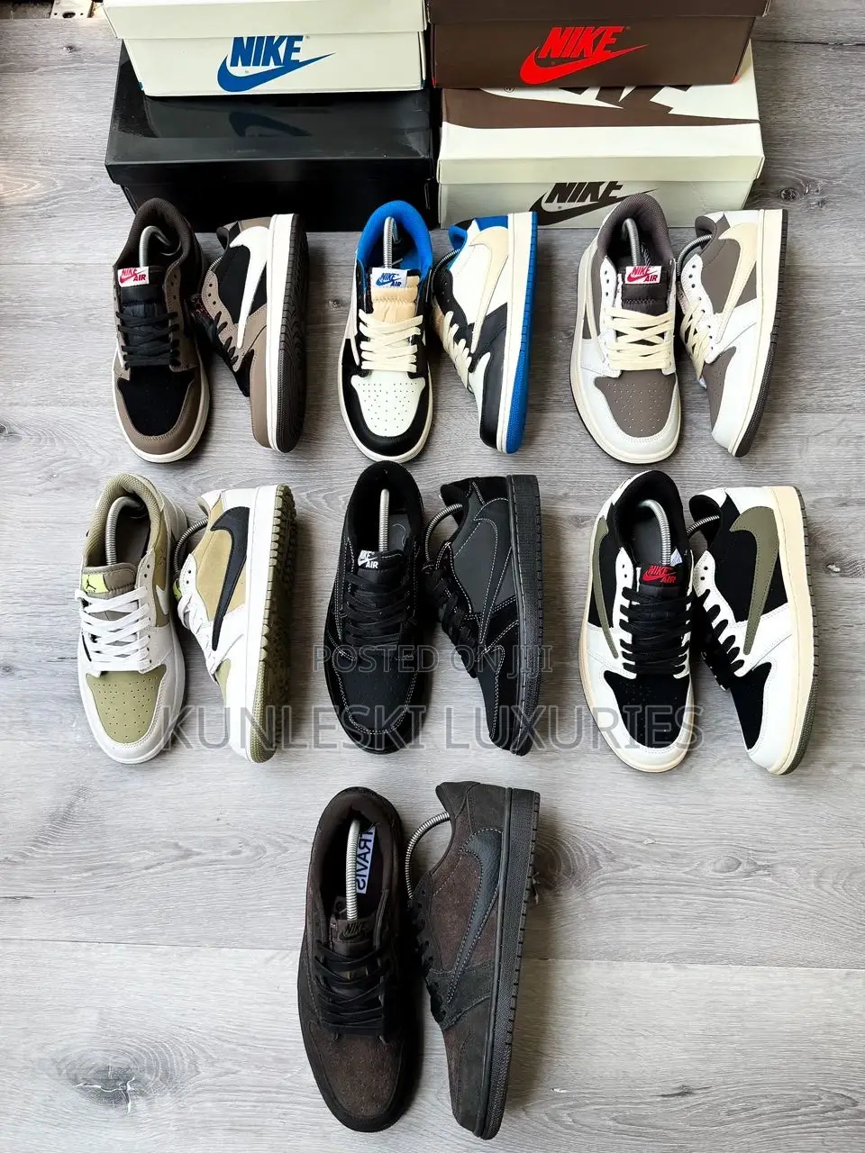 Travis Scott X Jordan 1 Low Retro OG Sneakers Collections
