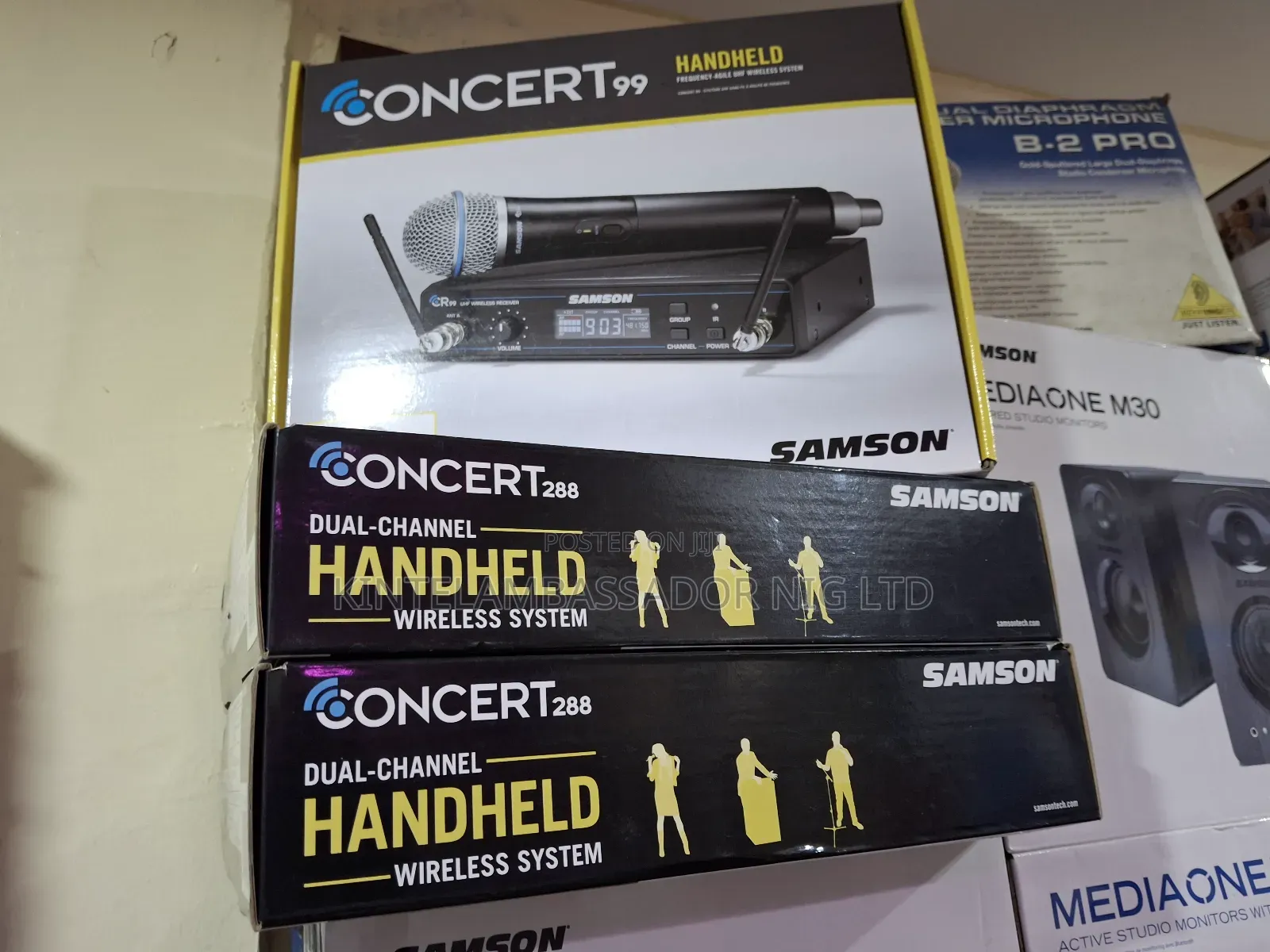 Concert Dual Channel Handheld Wireless System