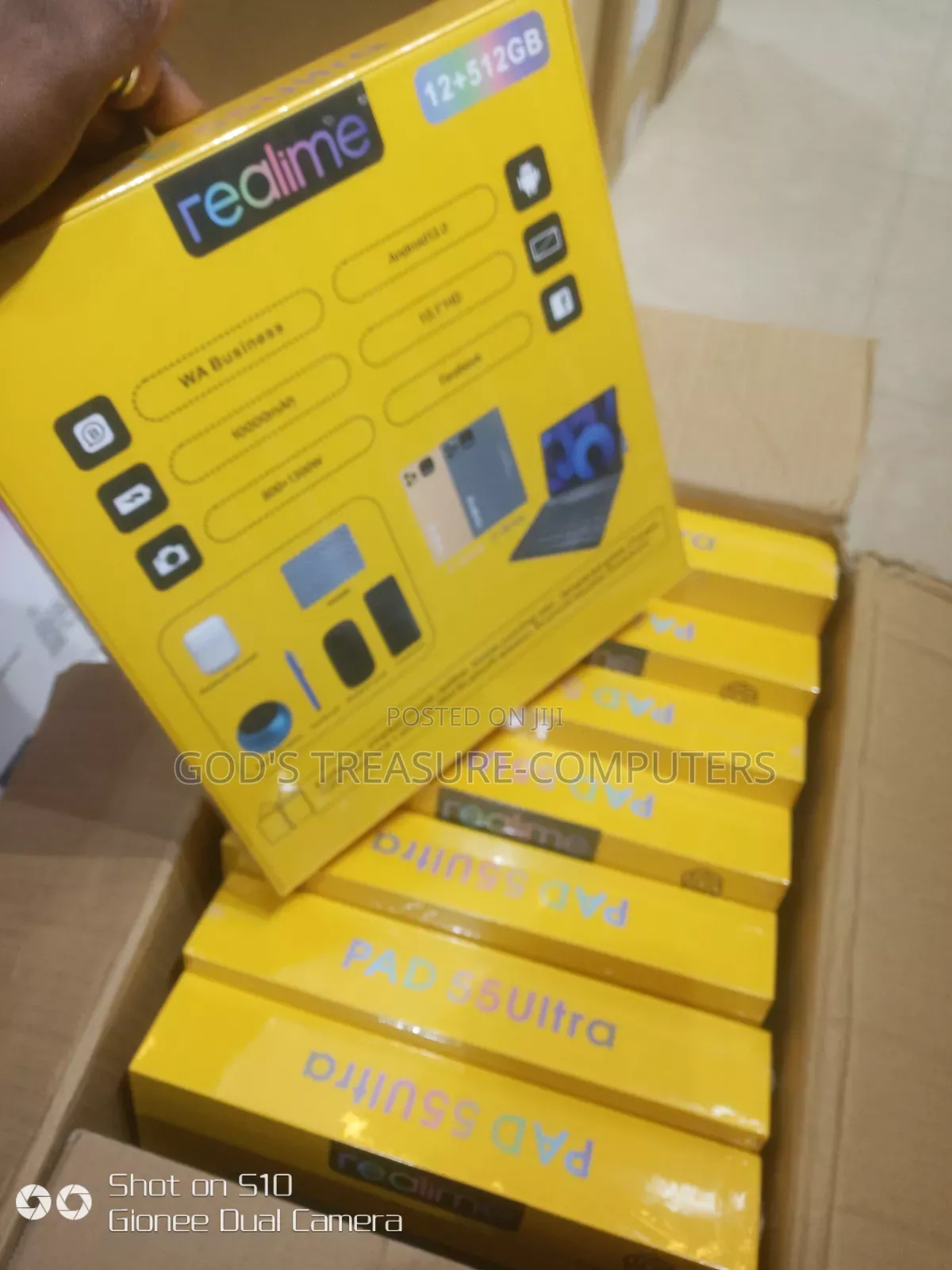 Realime Pad 55 Ultra Tab 12gbram 512rom Green Color