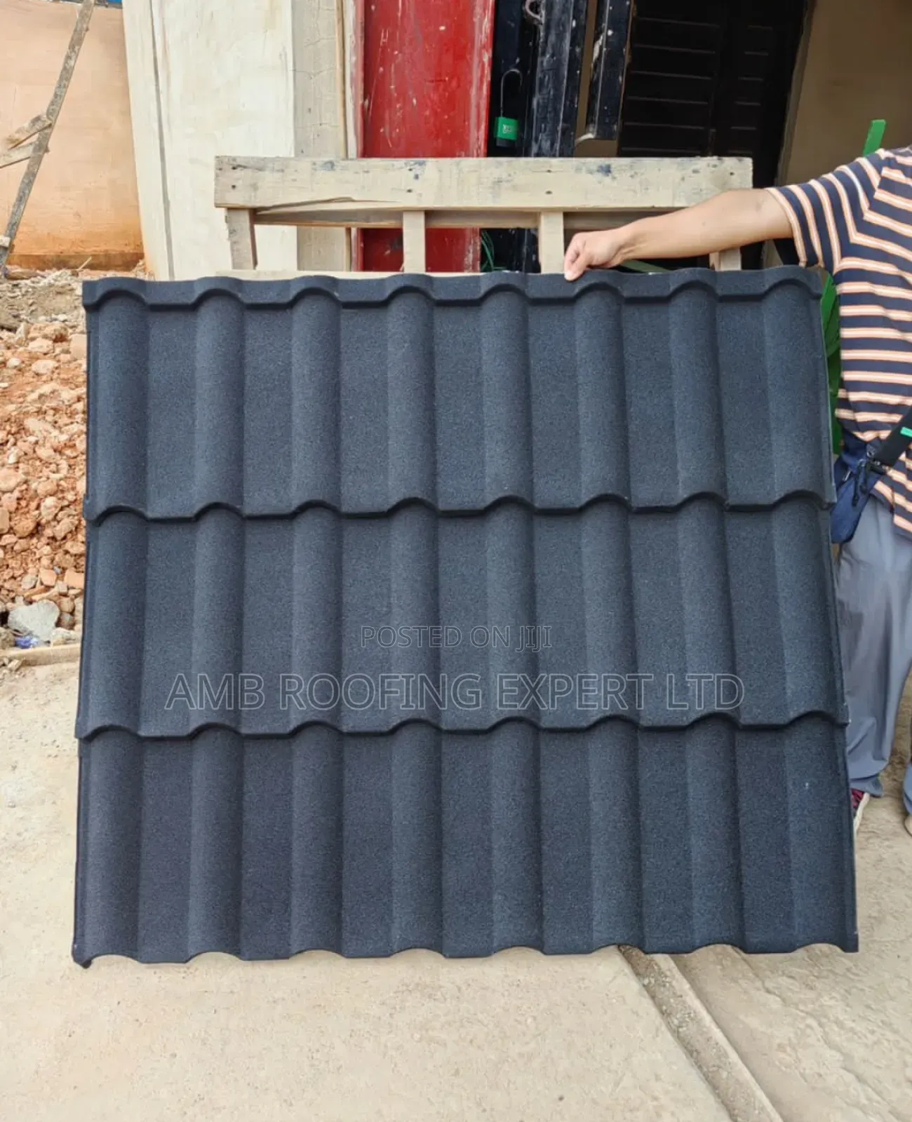 Korea Newzealand Stone Coated Roofingtiles 0.55 Thickness.
