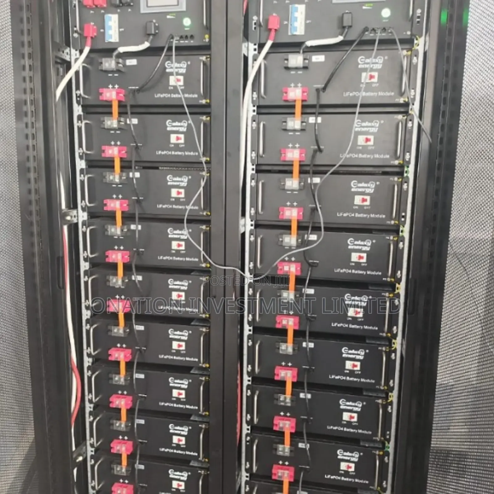 41kwh 410v Galaxy High Voltage Lithium Batteries