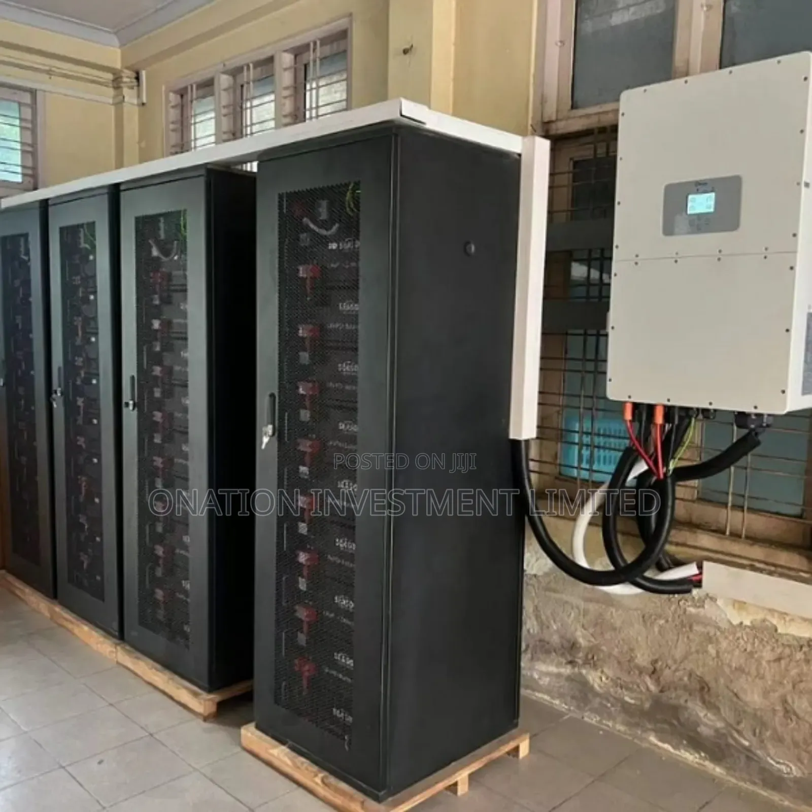 41kwh 410v Galaxy High Voltage Lithium Batteries