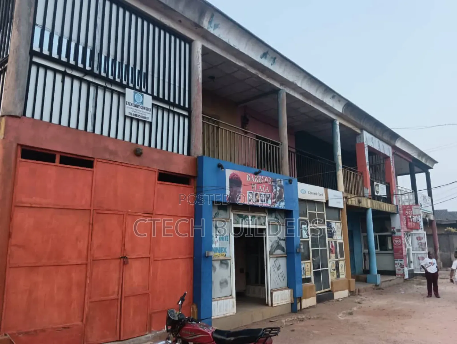 Hot Sales, Shopping Complex With Lockup Stores and Office