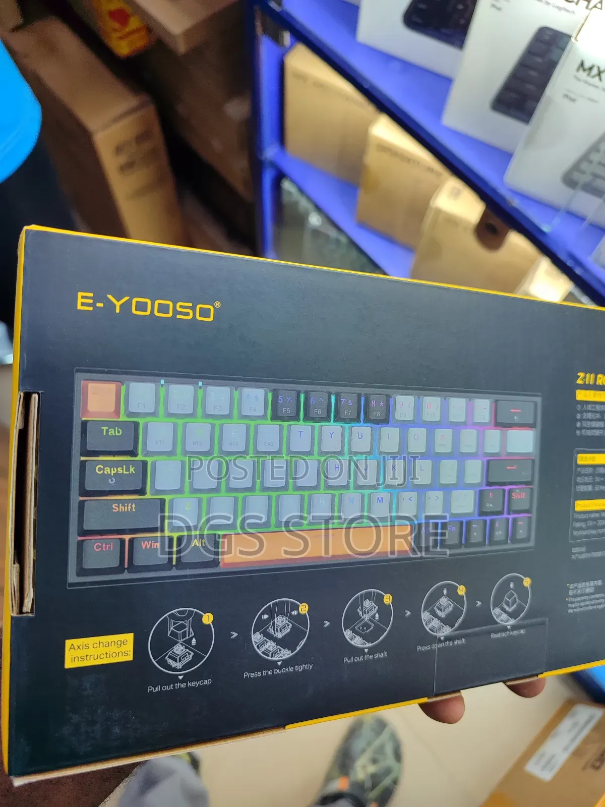 E-Y0050 Z11 Rgb Mechanical Keyboard