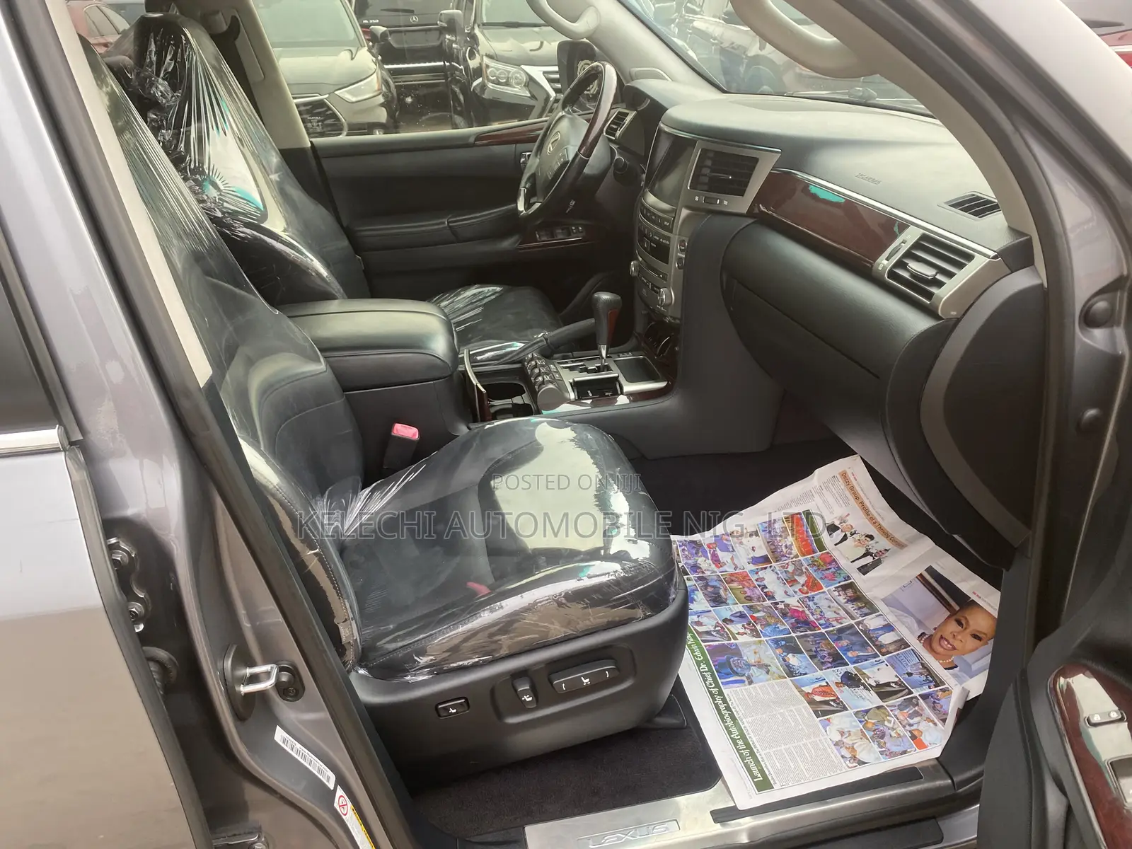 Lexus LX 570 AWD 2015 Gray