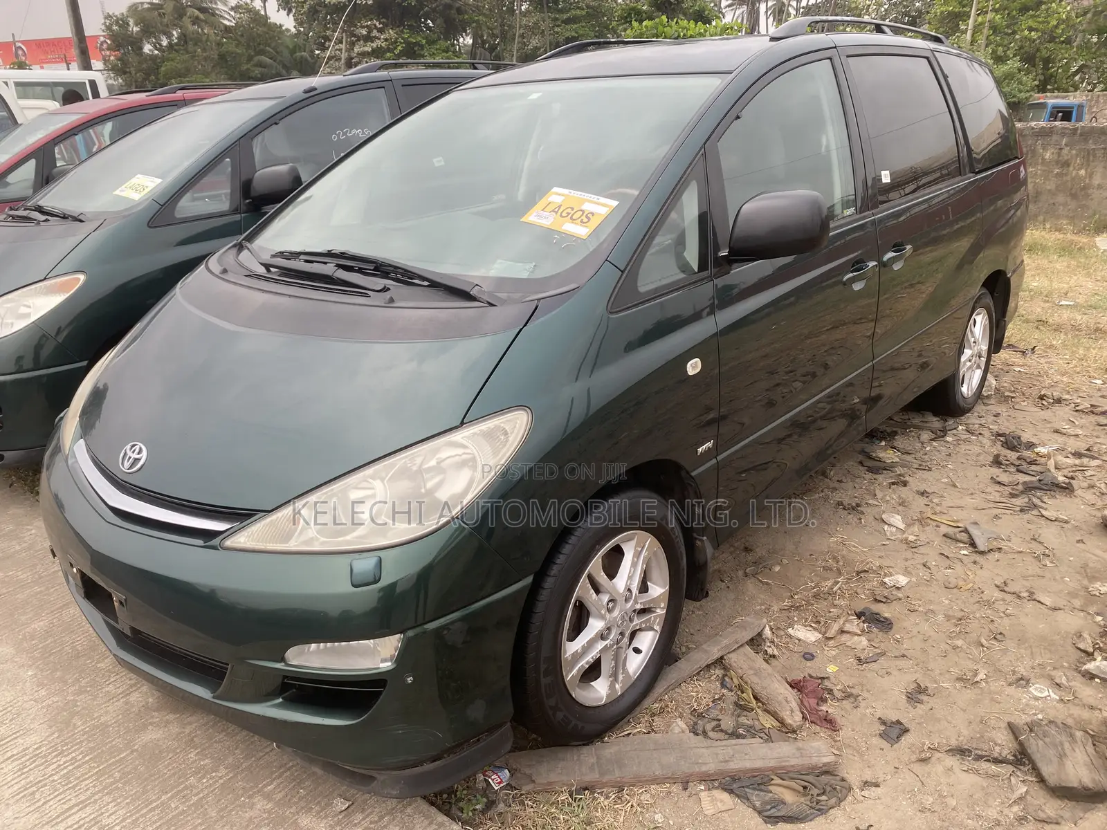 Toyota Previa Automatic 2002 Green