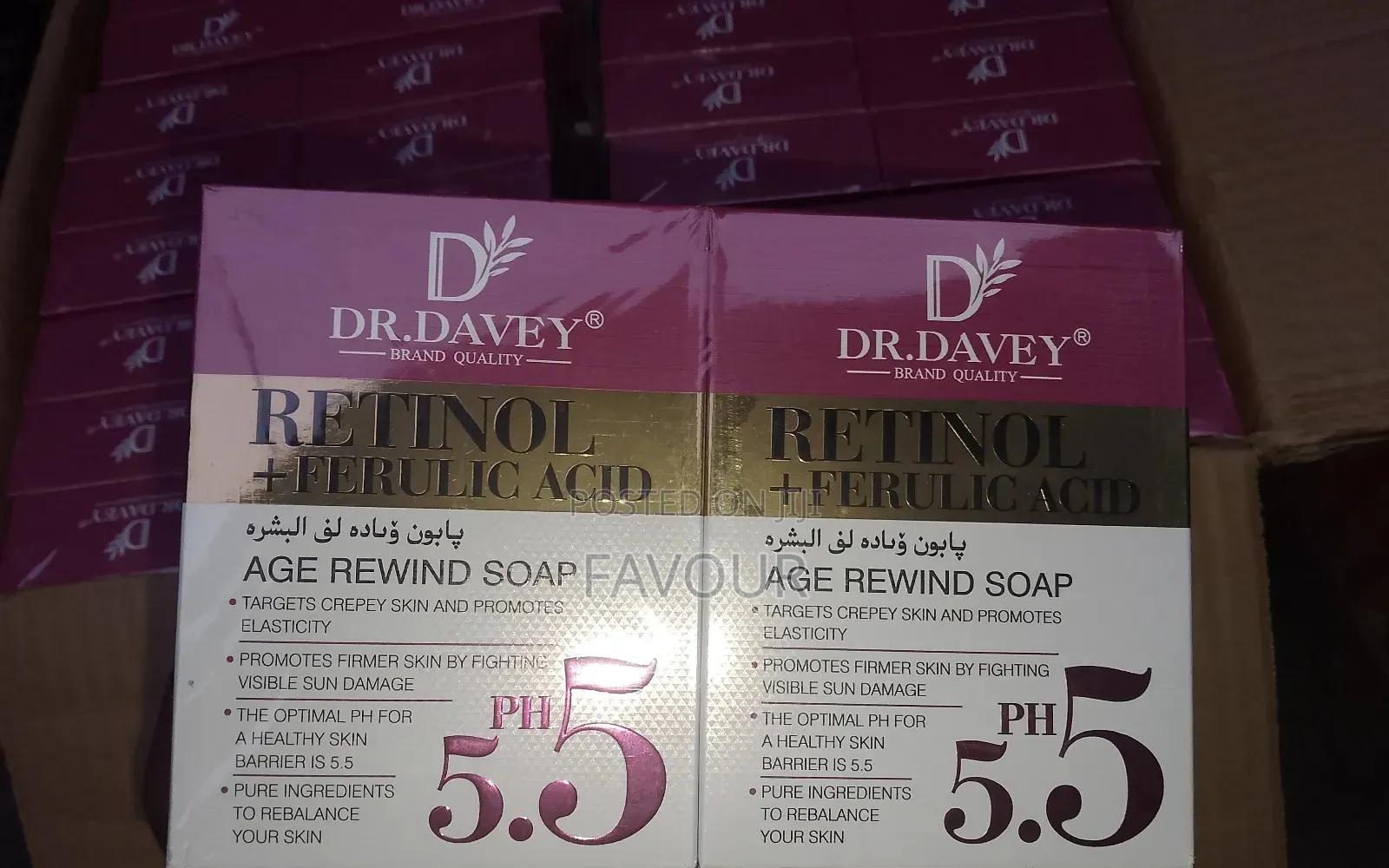 Dr Davey Retinol+Ferulic Acid Age Rewind Soap