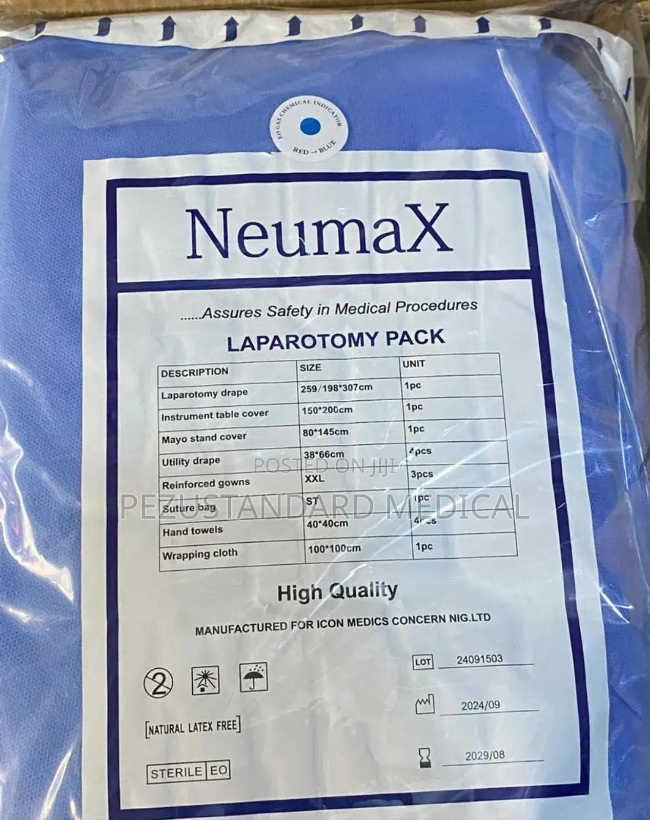 Disposable Laparotomy Surgical Pack