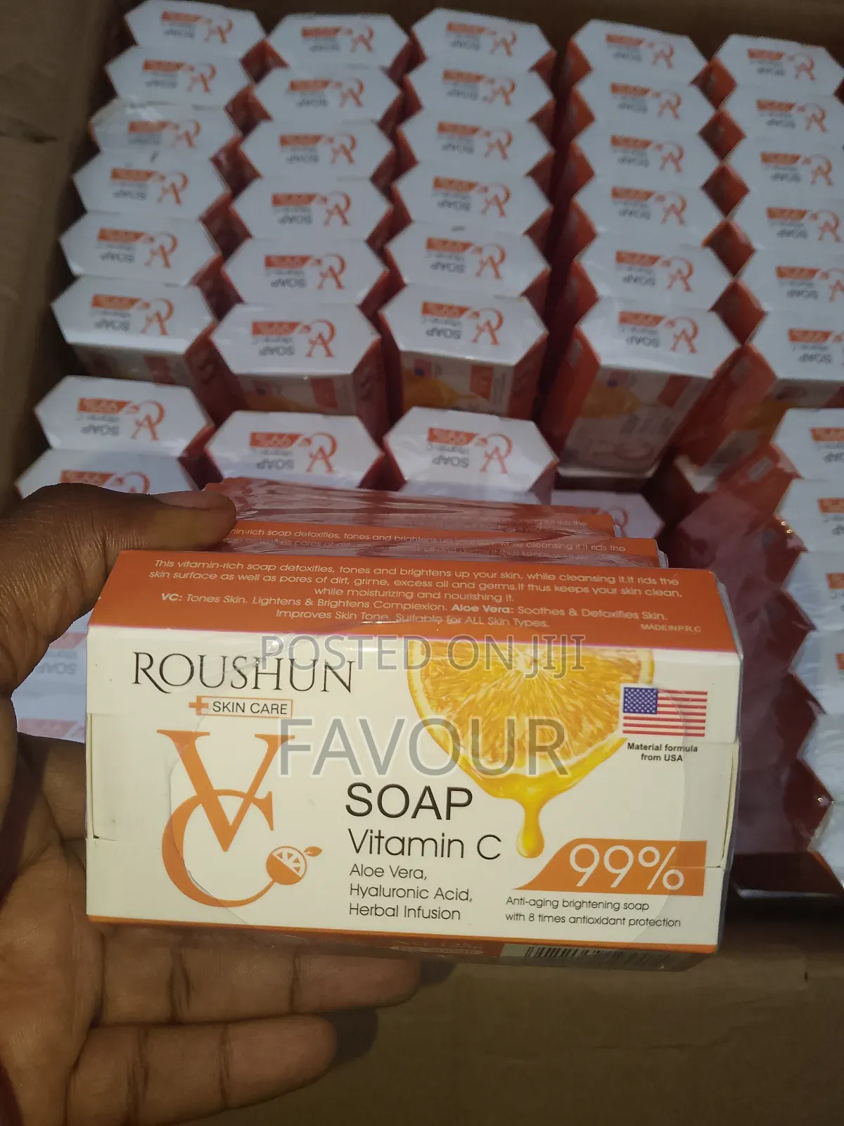 Vitamin C Whitening Soap (Pack of 6)
