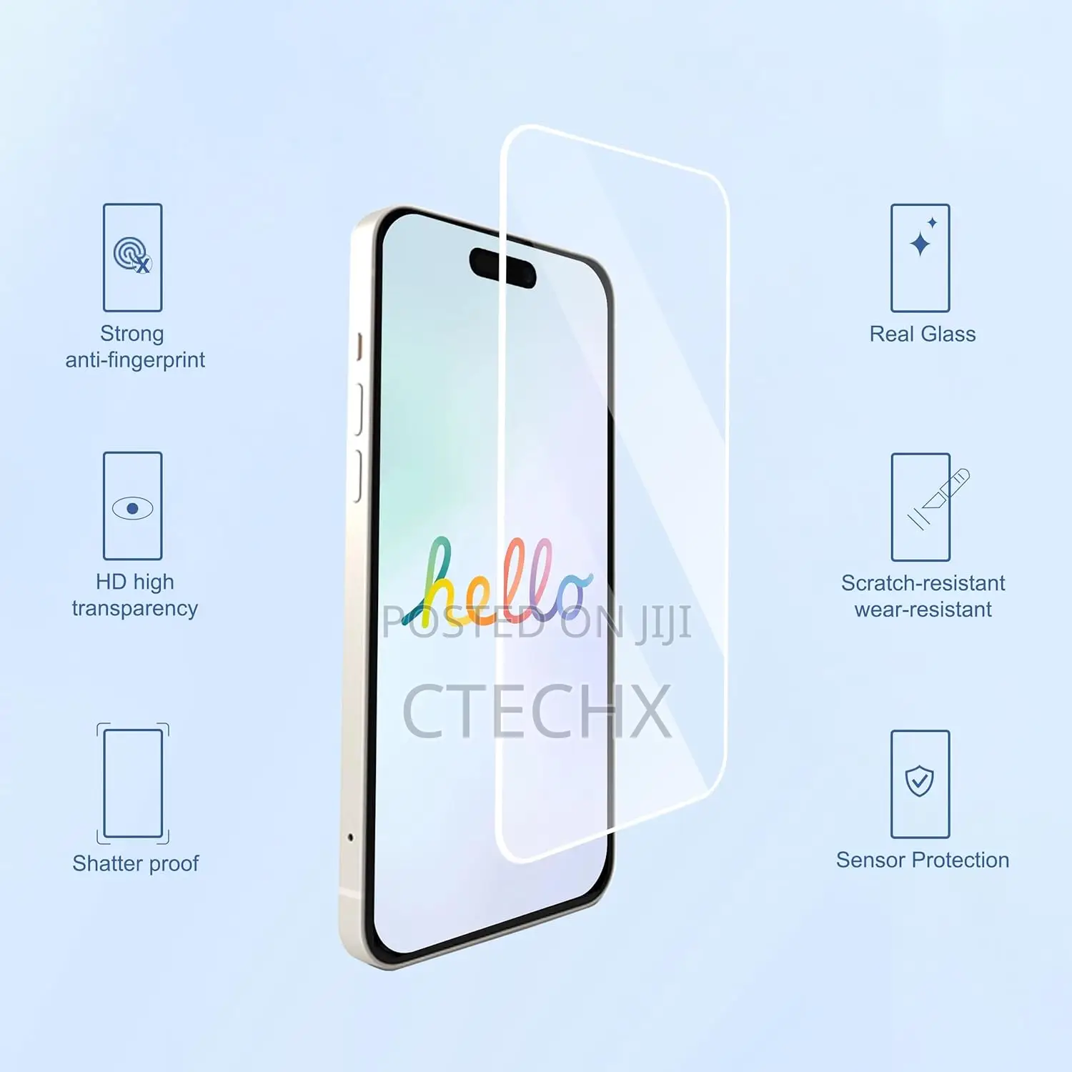 Ailun 3 Pack Screen Protector for iPhone 16 Pro [6.3 Inch]