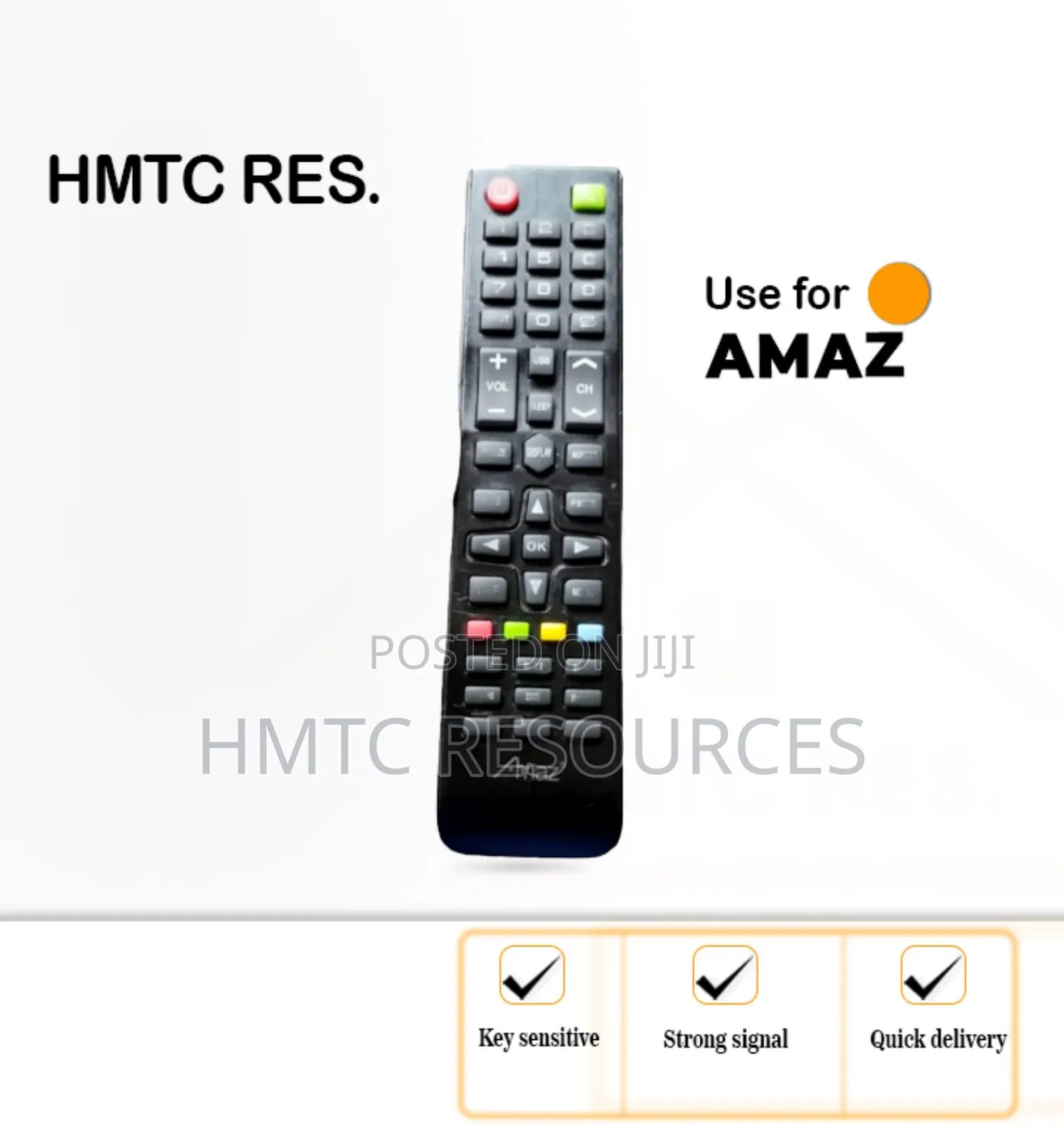 Amaz Led/LCD/HDTV/Smart Television Remote Control