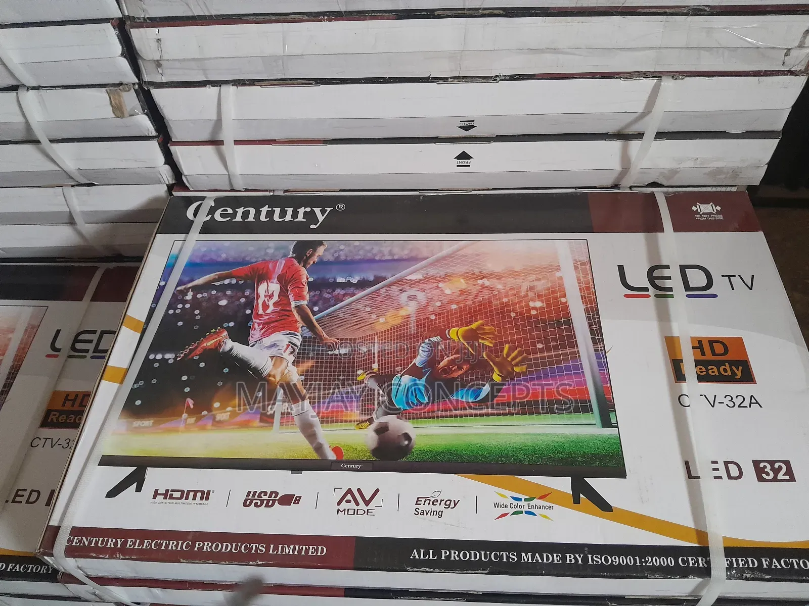Century 32inches Full Hd Led Tv-Hdmi+Usb+Vga-Frameless
