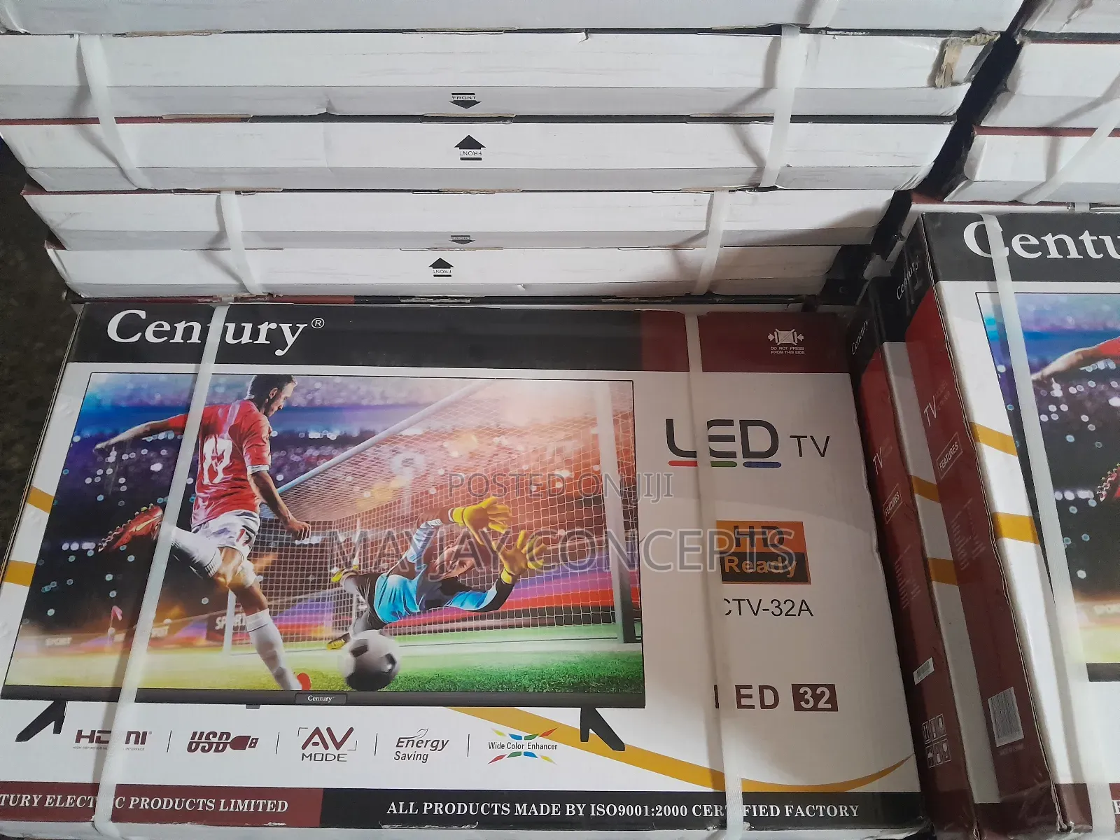 Century 32inches Full Hd Led Tv-Hdmi+Usb+Vga-Frameless