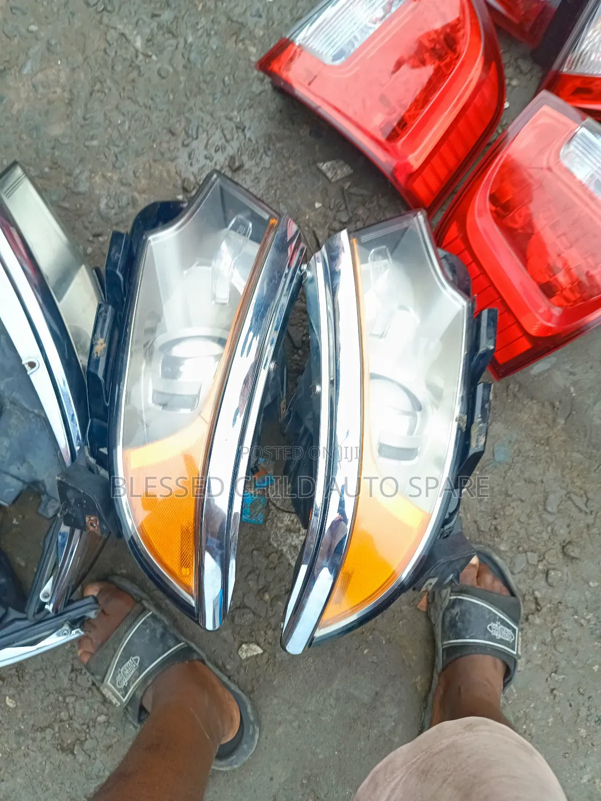 Headlamp Ford Edge 2012